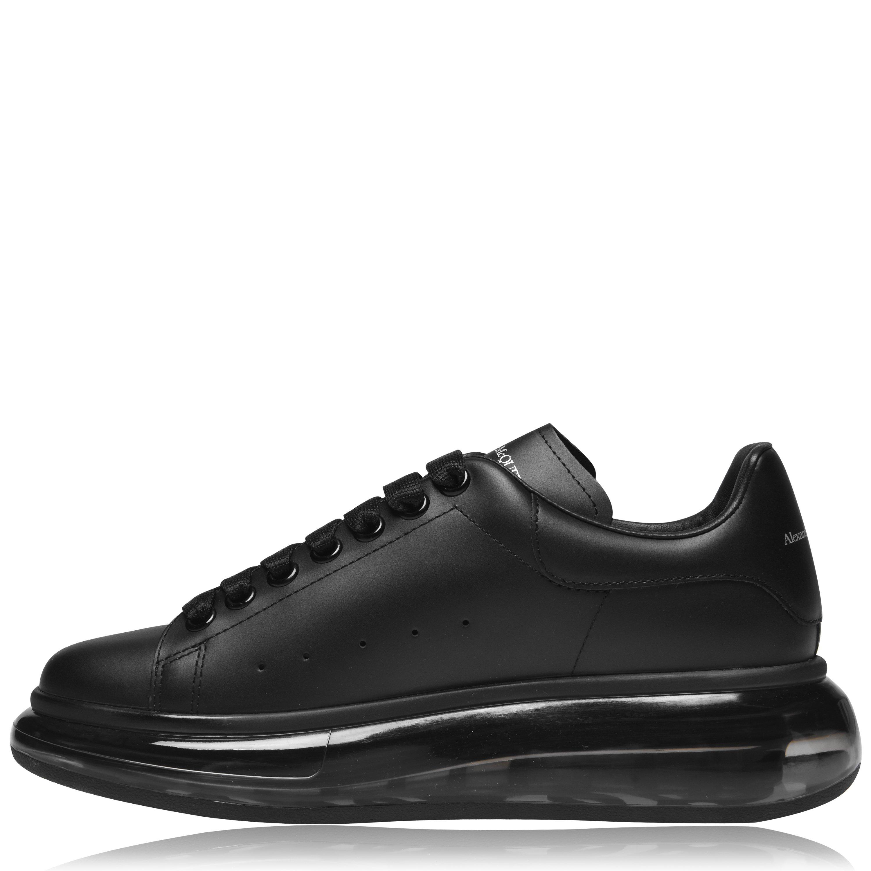 BlK/Blk 1000 - Alexander McQueen - Oversized Clear Sneaker - 3