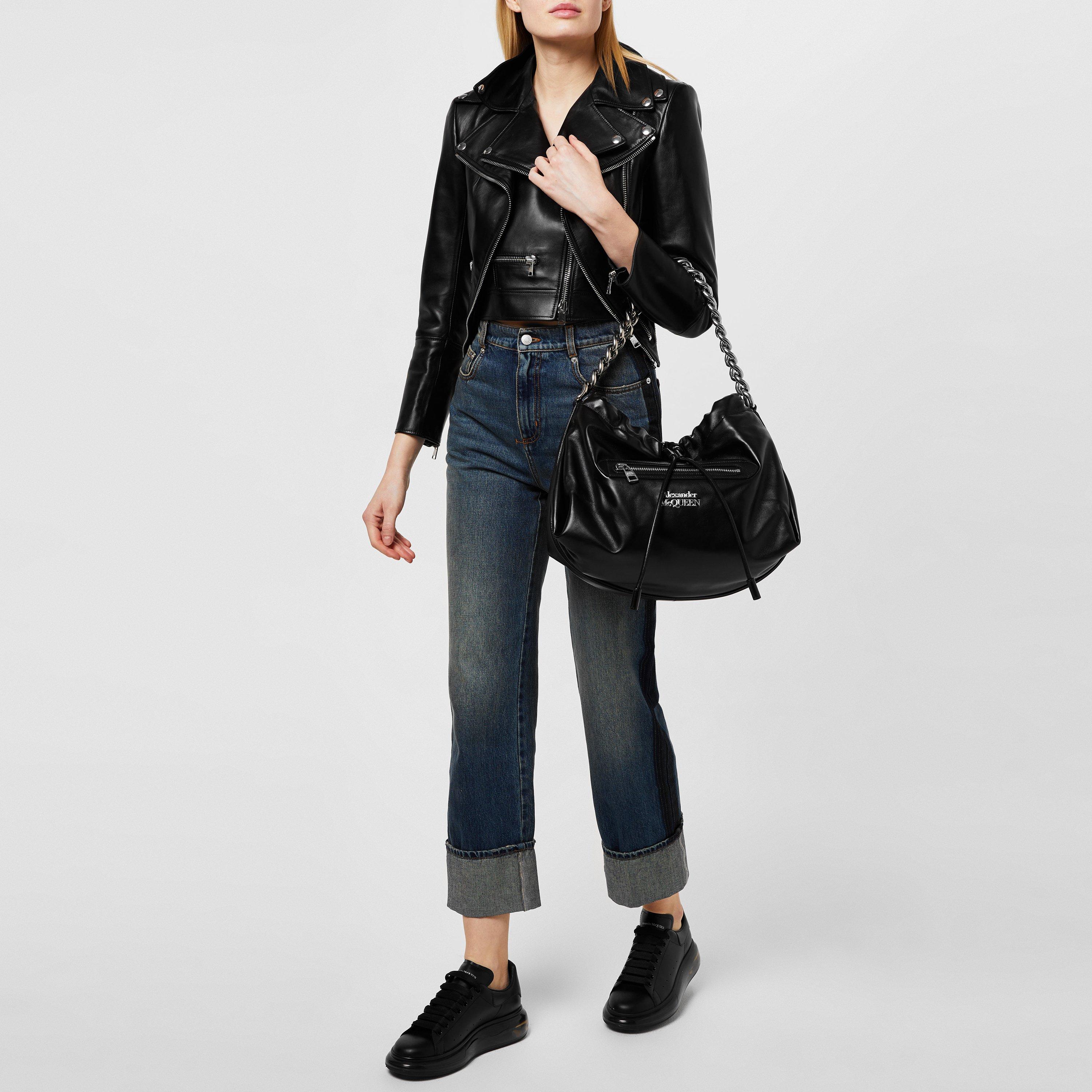 BlK/Blk 1000 - Alexander McQueen - Oversized Clear Sneaker - 6