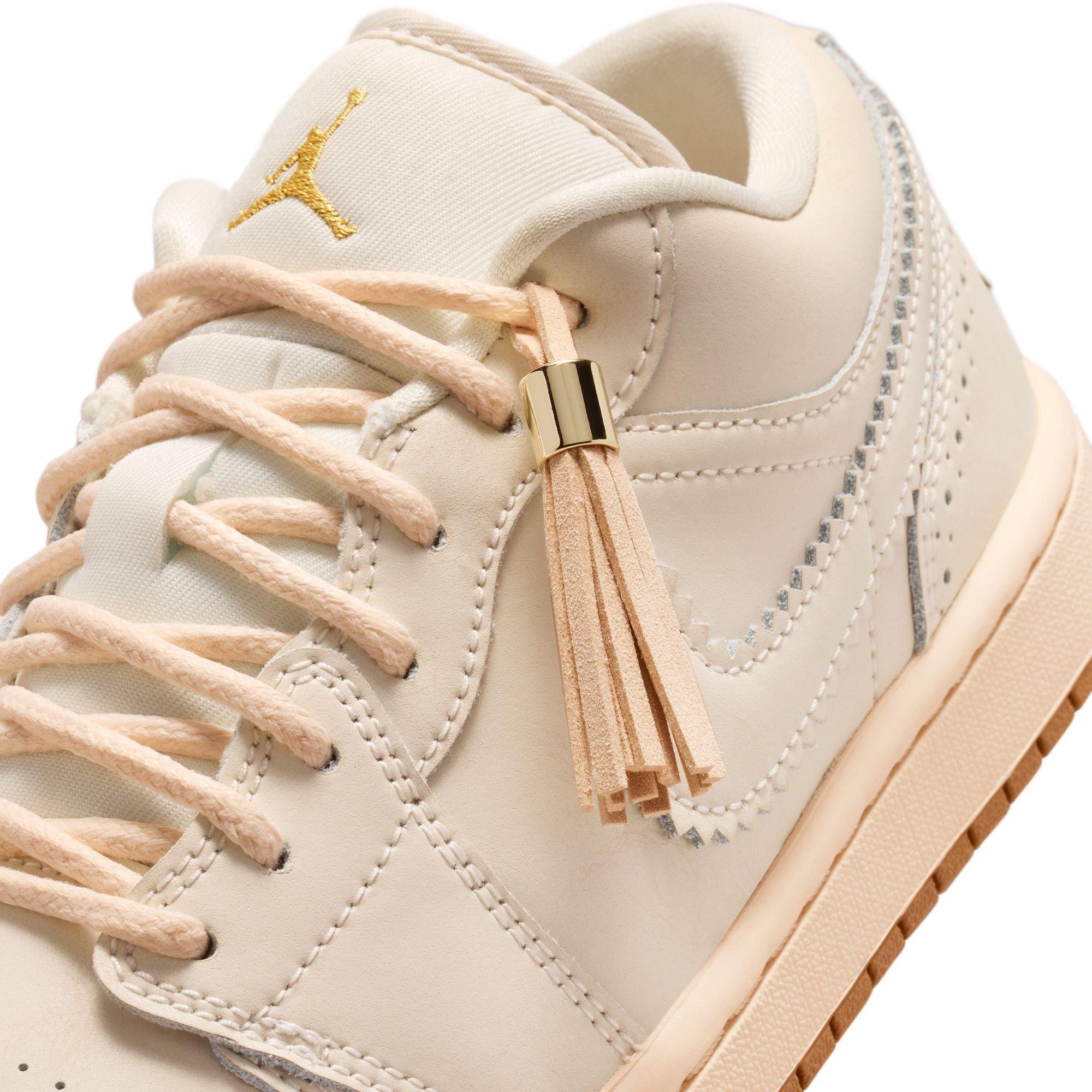 Chalk/Gold - Air Jordan - Air Jor 1 Low SE Ld64 - 9