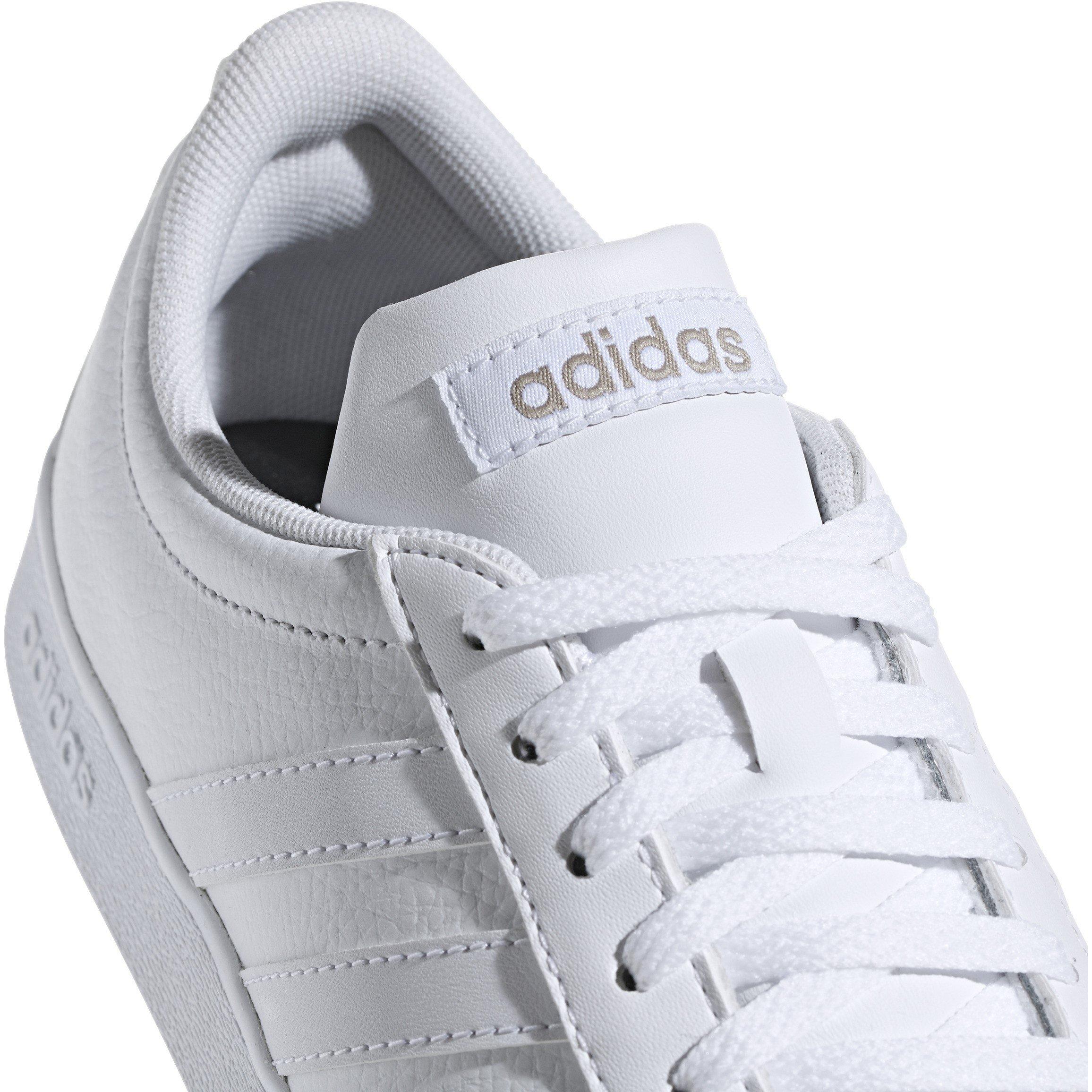 adidas VL Court 2.0 Womens Trainers Niedrige Turnschuhe Sports Direct