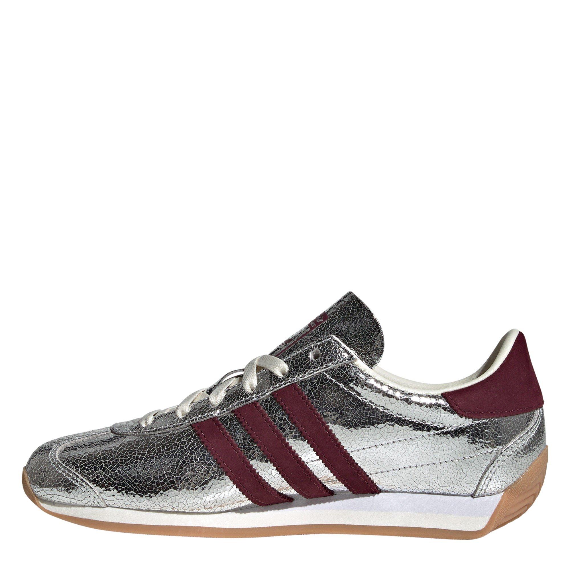 Silver Met. - adidas Originals - Women's Country Og Low-Top Trainers - 2