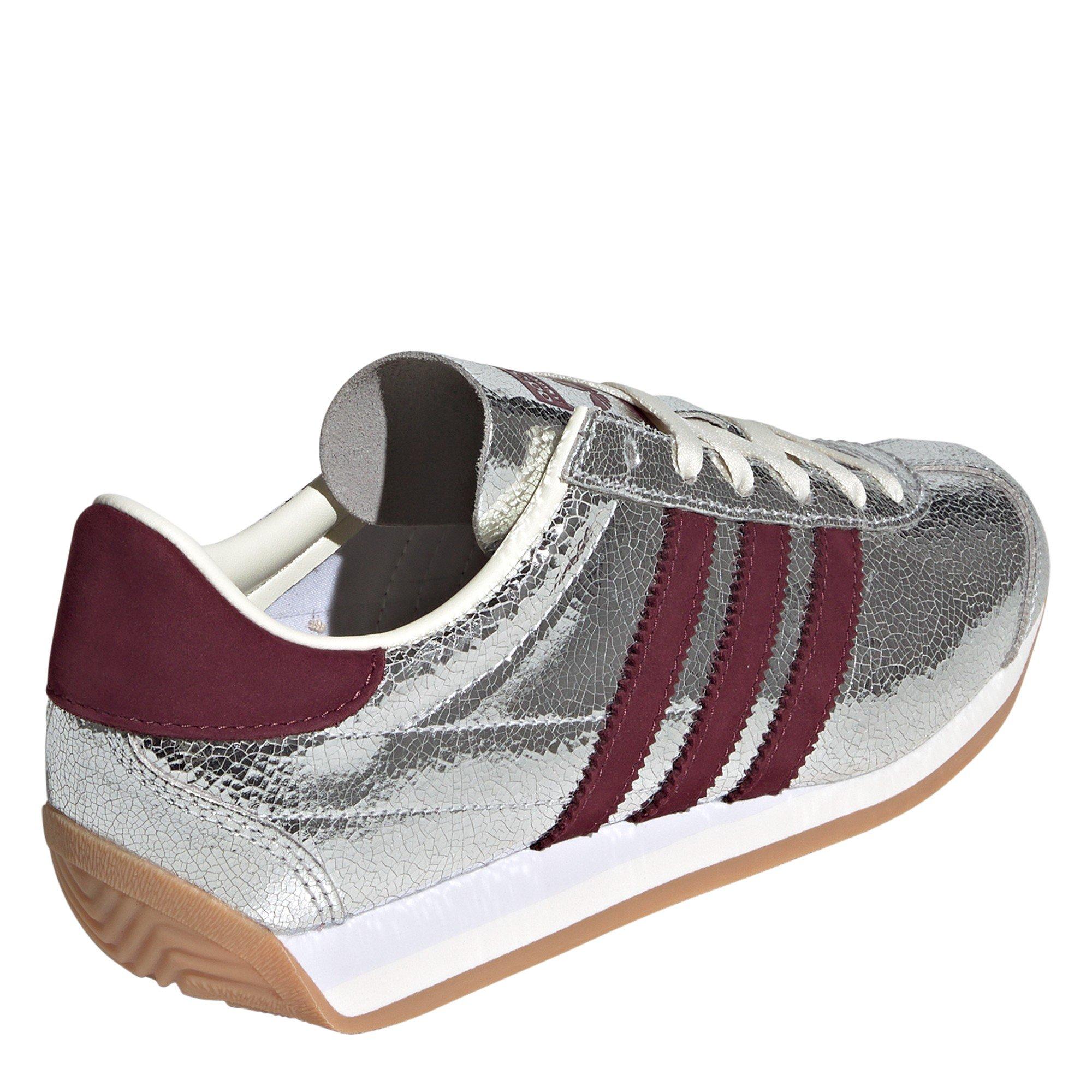 Silver Met. - adidas Originals - Women's Country Og Low-Top Trainers - 4