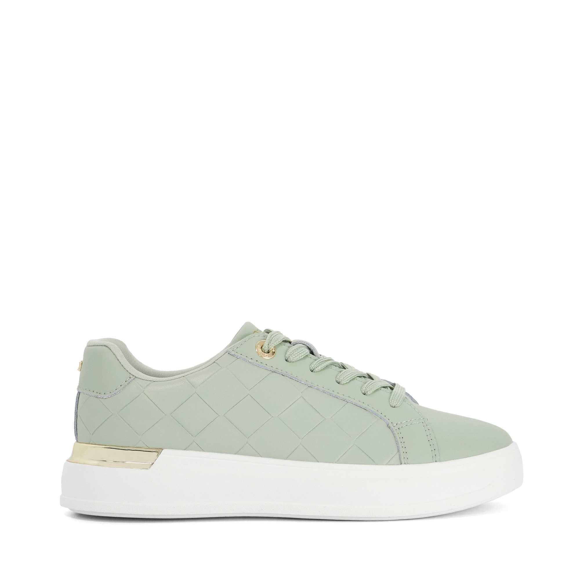 Green - Dune London - Women's Eave Low-Top Trainers - 1