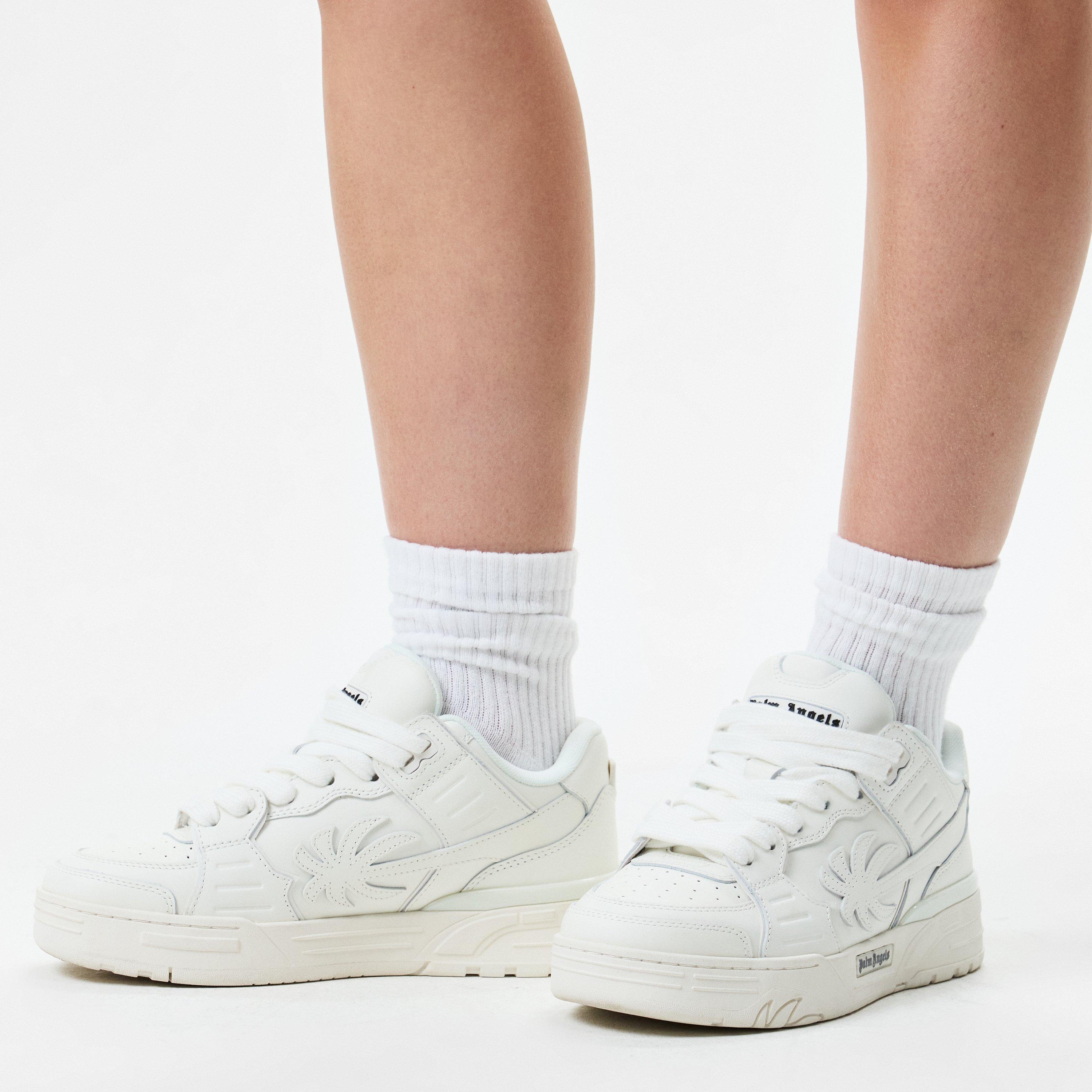 Palm Angels | Venice Leather Trainer | Low Trainers | Cruise