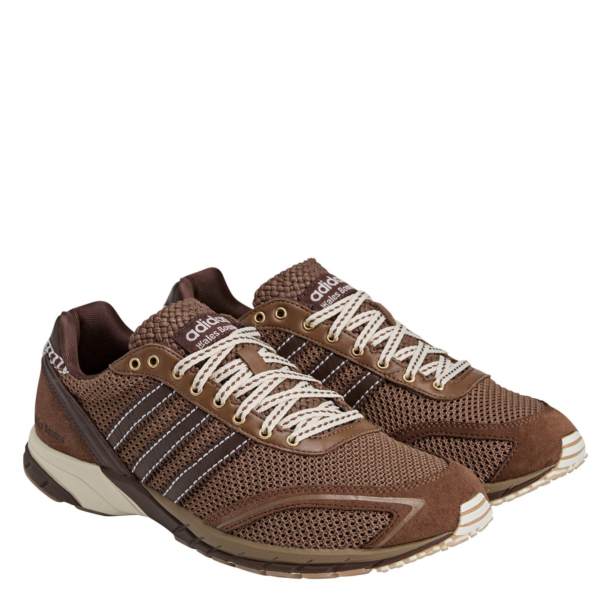 Auburn/Cream - adidas Originals - By Wales Bonner Adizero Adios Mesh Shoes - 3