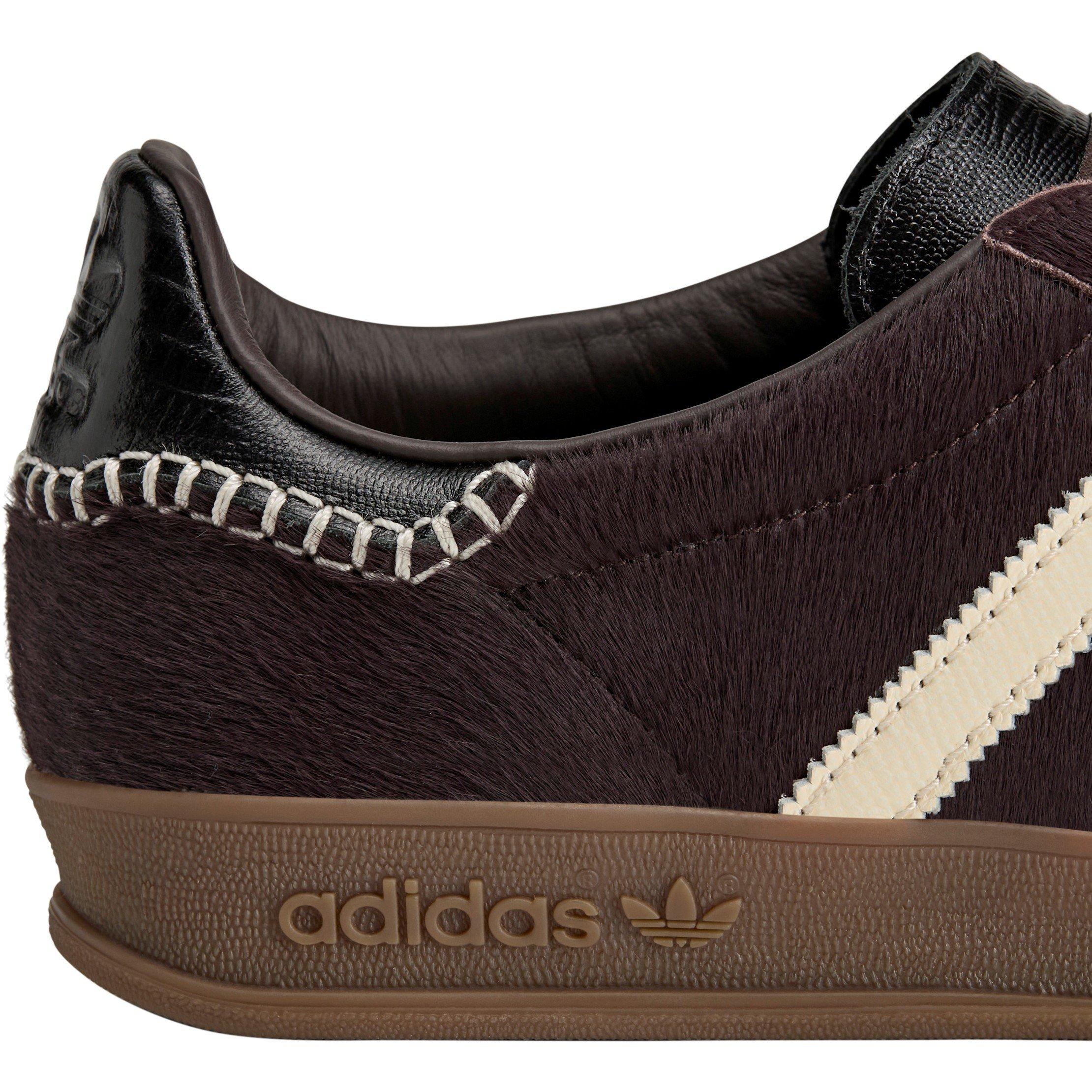 Coffee/Wht/Blk - adidas Originals - By Wales Bonner Gazelle Pony Shoes - 7
