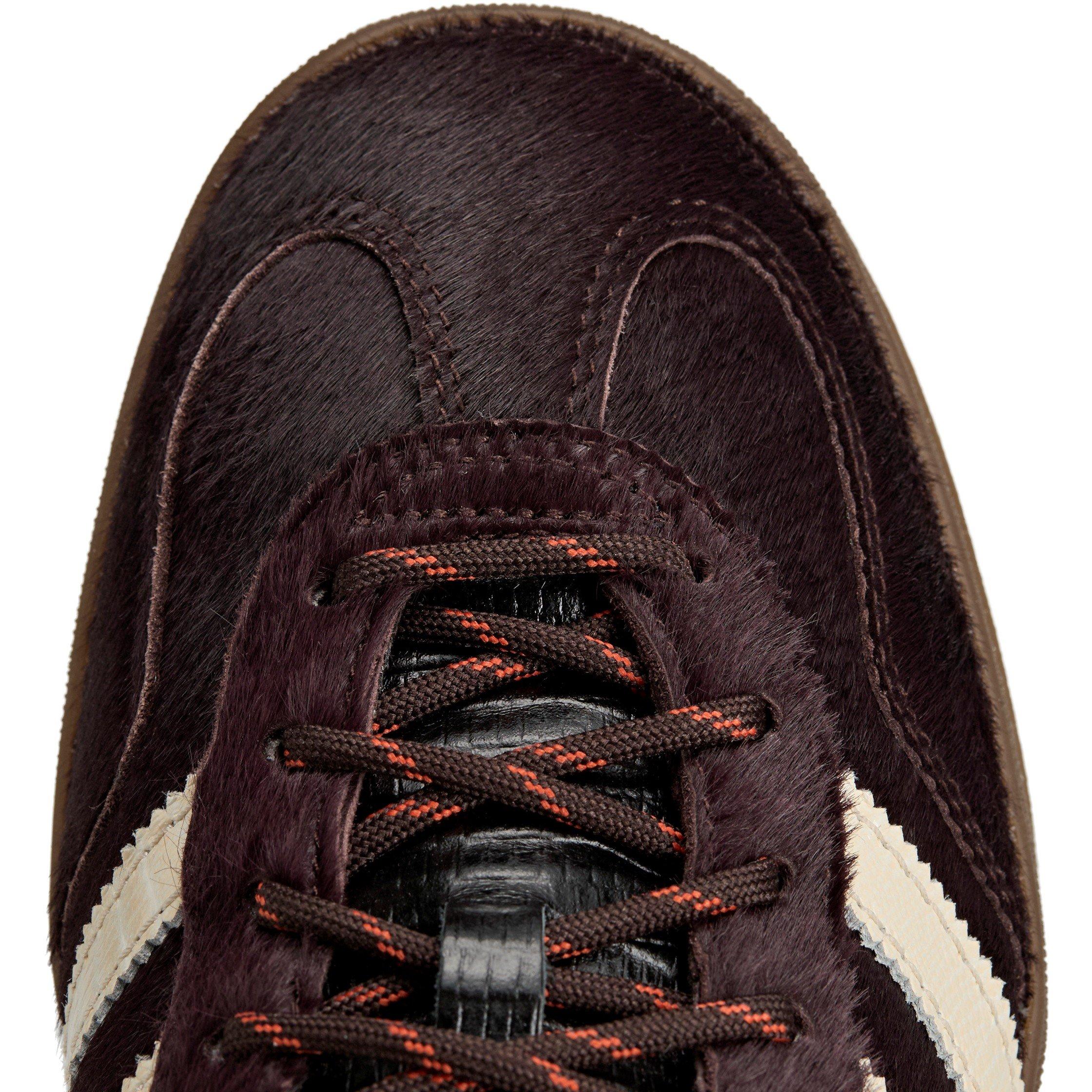 Coffee/Wht/Blk - adidas Originals - By Wales Bonner Gazelle Pony Shoes - 8