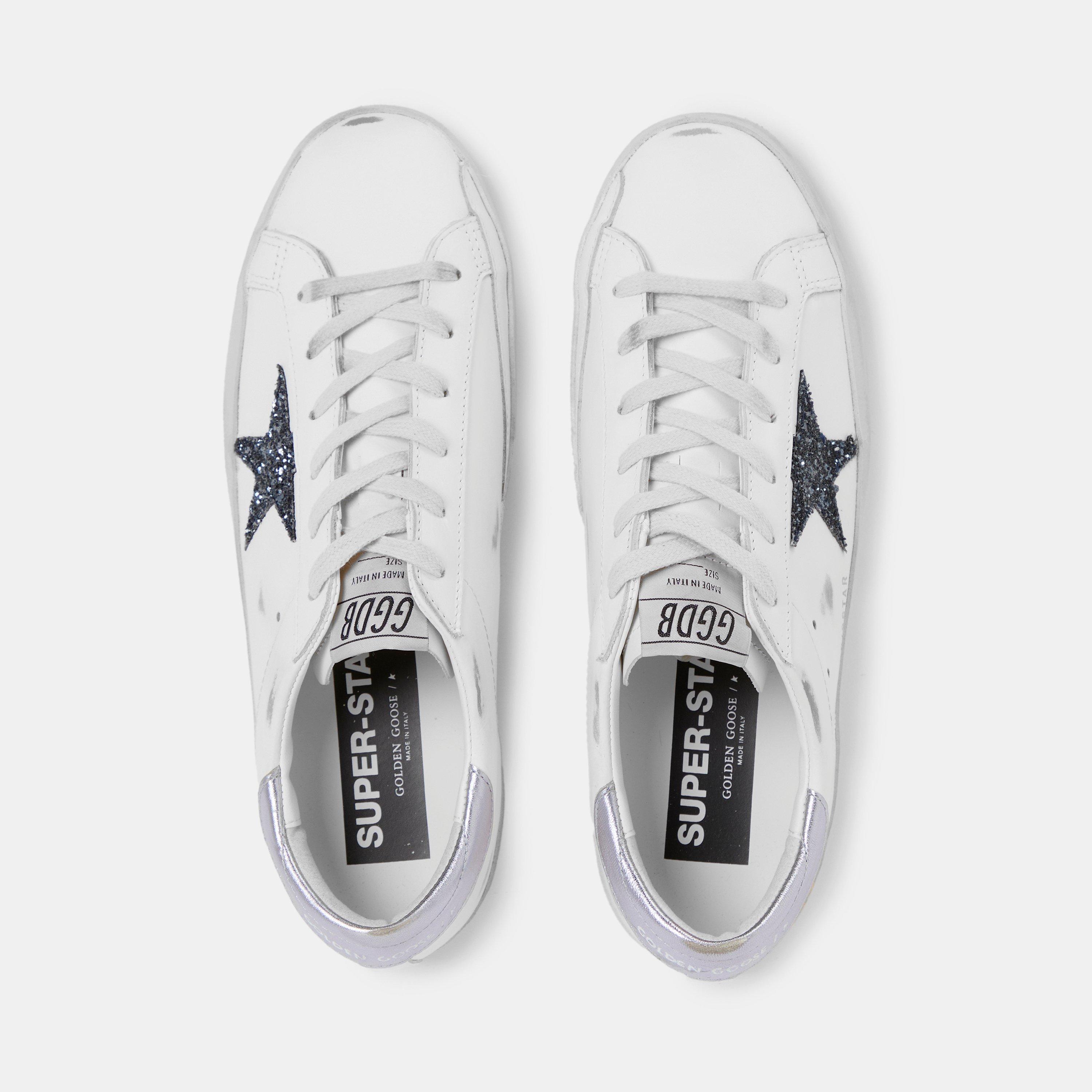 White/Silver - Golden Goose - Super Star - 5