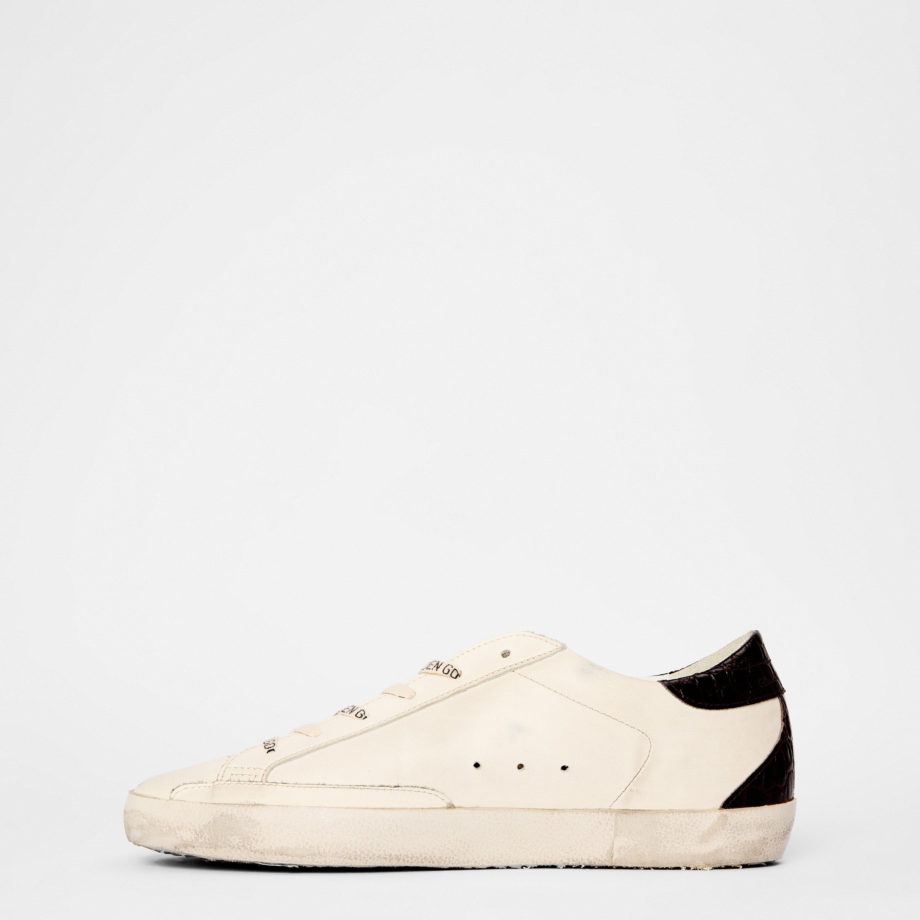 White/Burgundy - Golden Goose - Super Star - 2