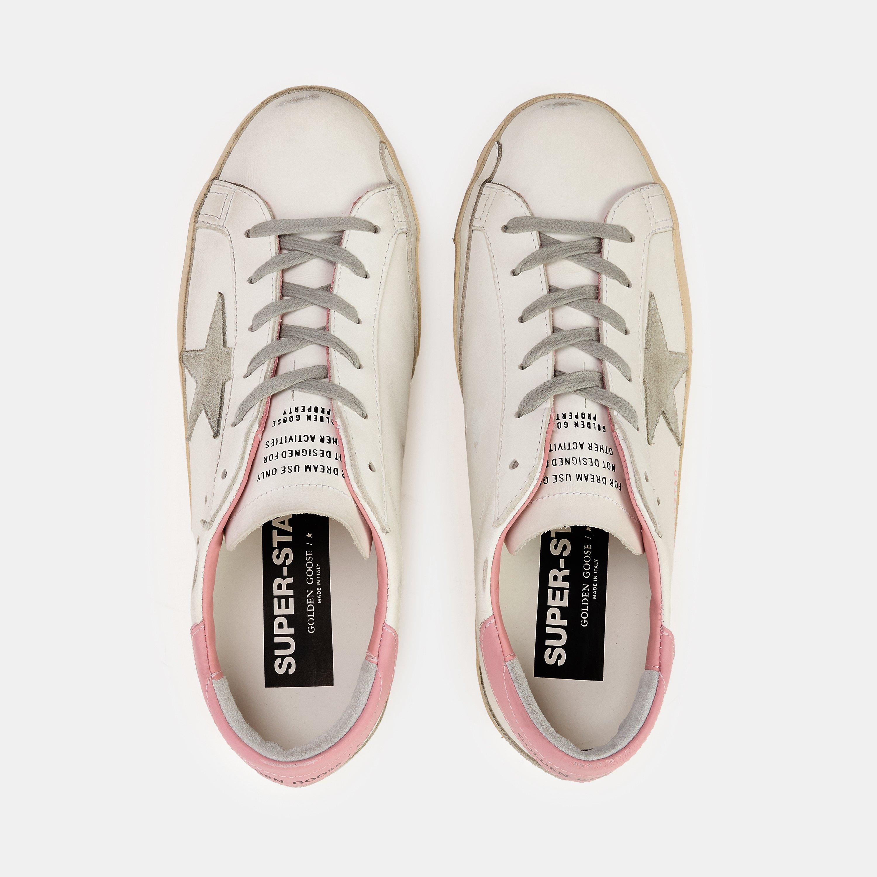 White/Pink/Ice - Golden Goose - Super Star - 5