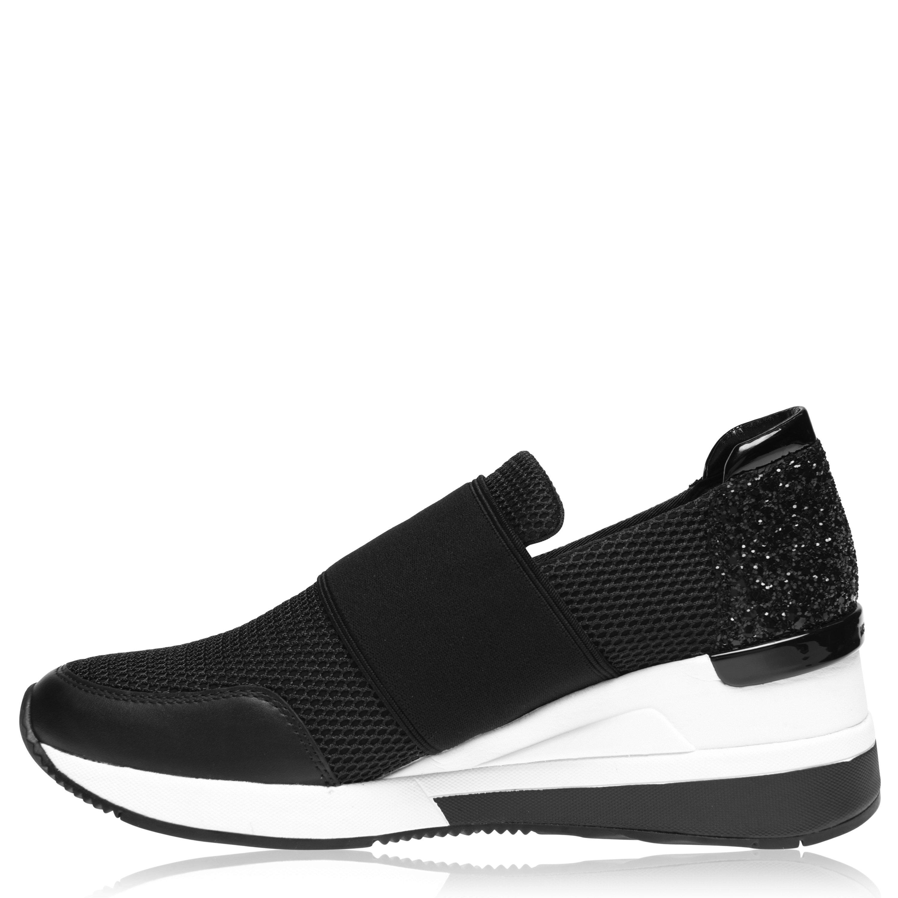 Black - MICHAEL Michael Kors - Felix Scuba And Mesh Trainers - 3