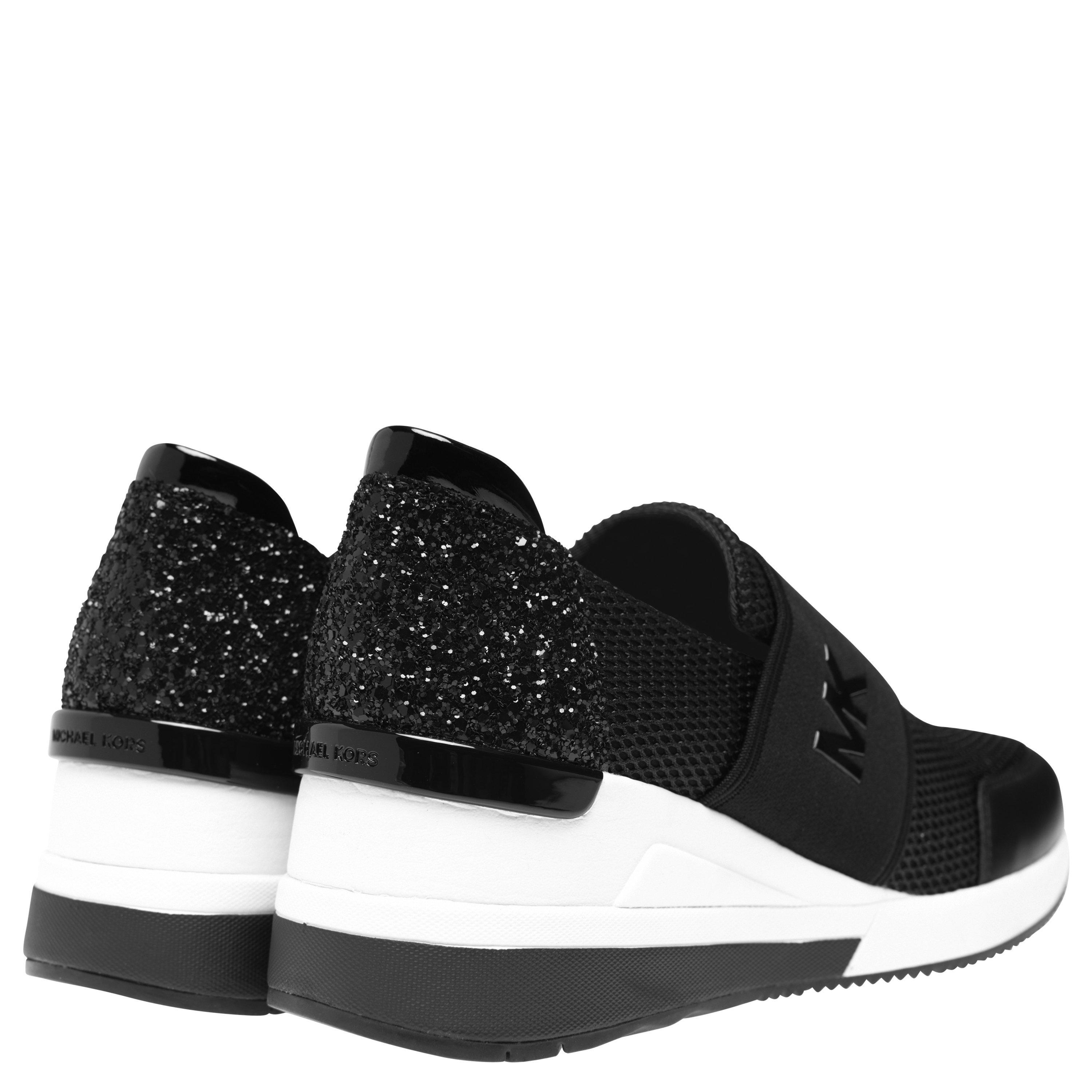 Black - MICHAEL Michael Kors - Felix Scuba And Mesh Trainers - 5