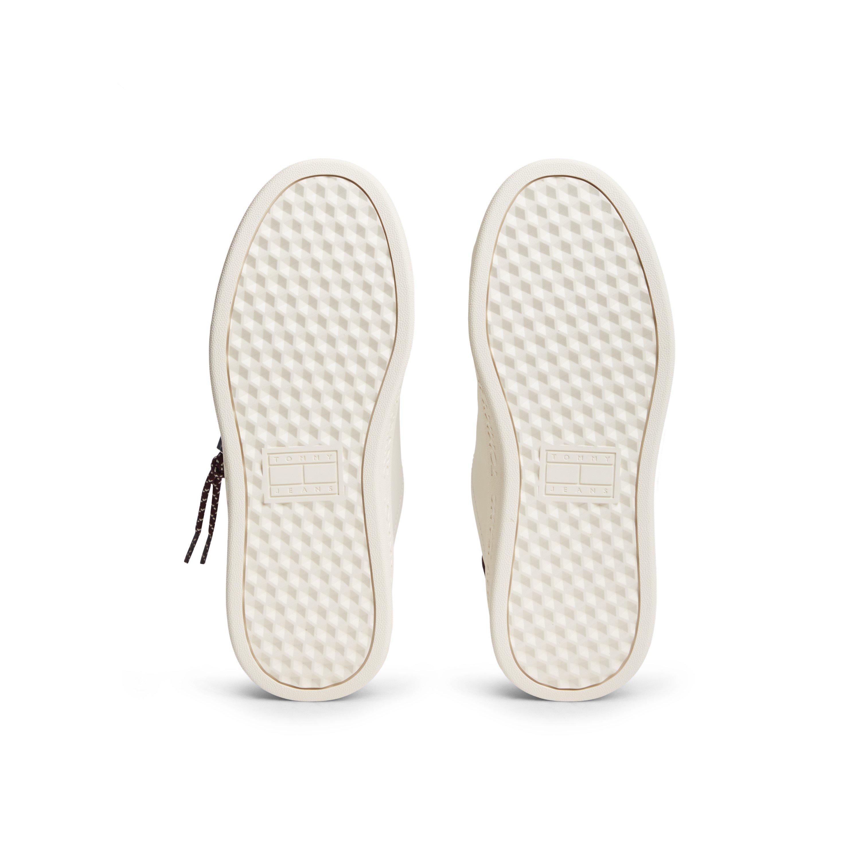 Ivory/Burg - Tommy Jeans - TJ LG Sneaker Ld64 - 5