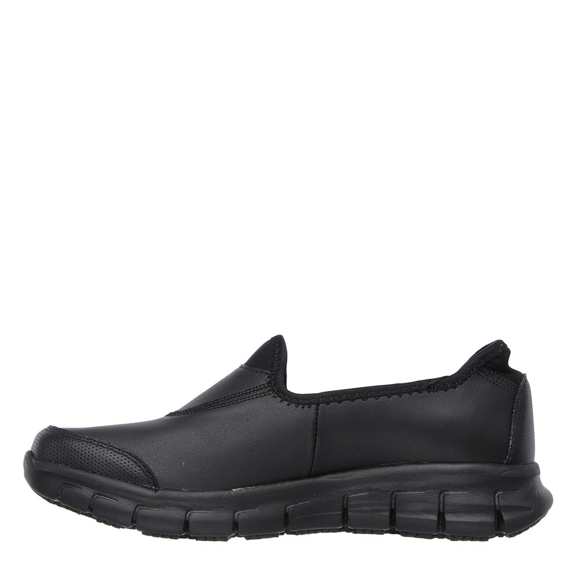 Preto - Skechers - Work Suretrack Ladies Shoes - 2