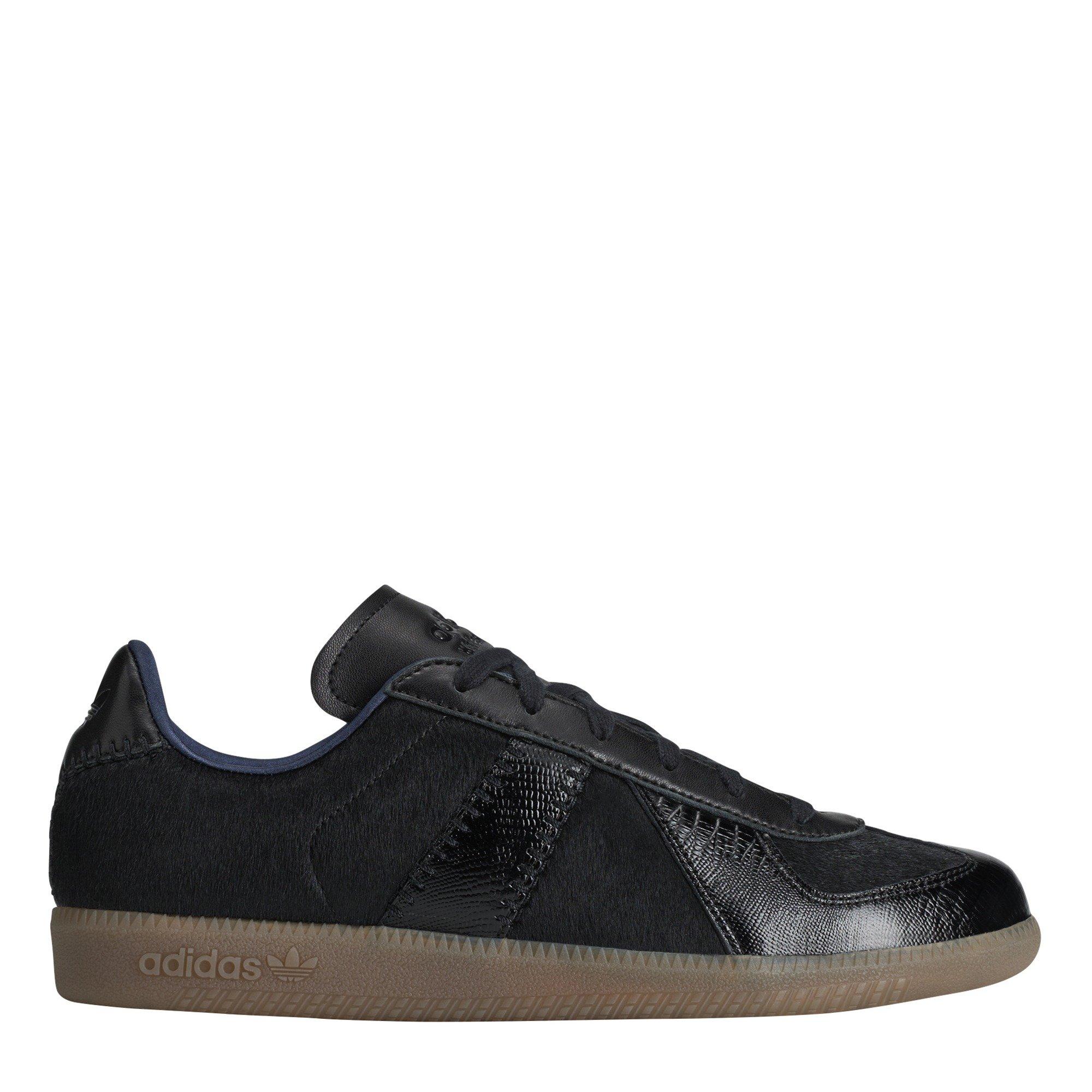 Black - adidas Originals - Women's BW Army Pony Leather Low-Top Trainers - 3