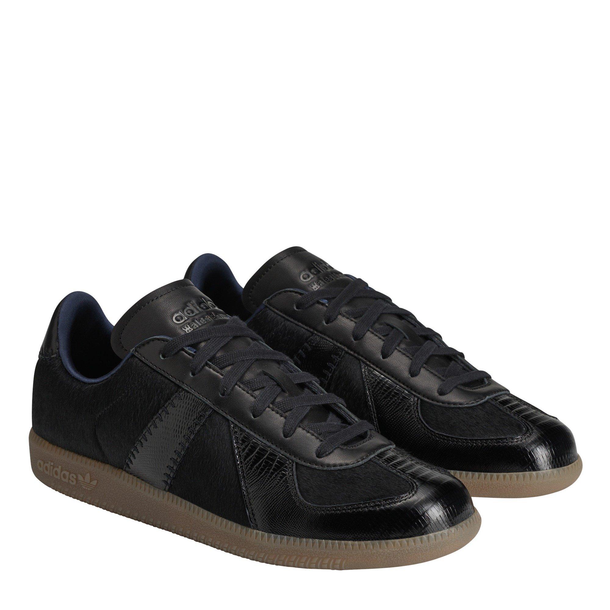 Black - adidas Originals - Women's BW Army Pony Leather Low-Top Trainers - 7