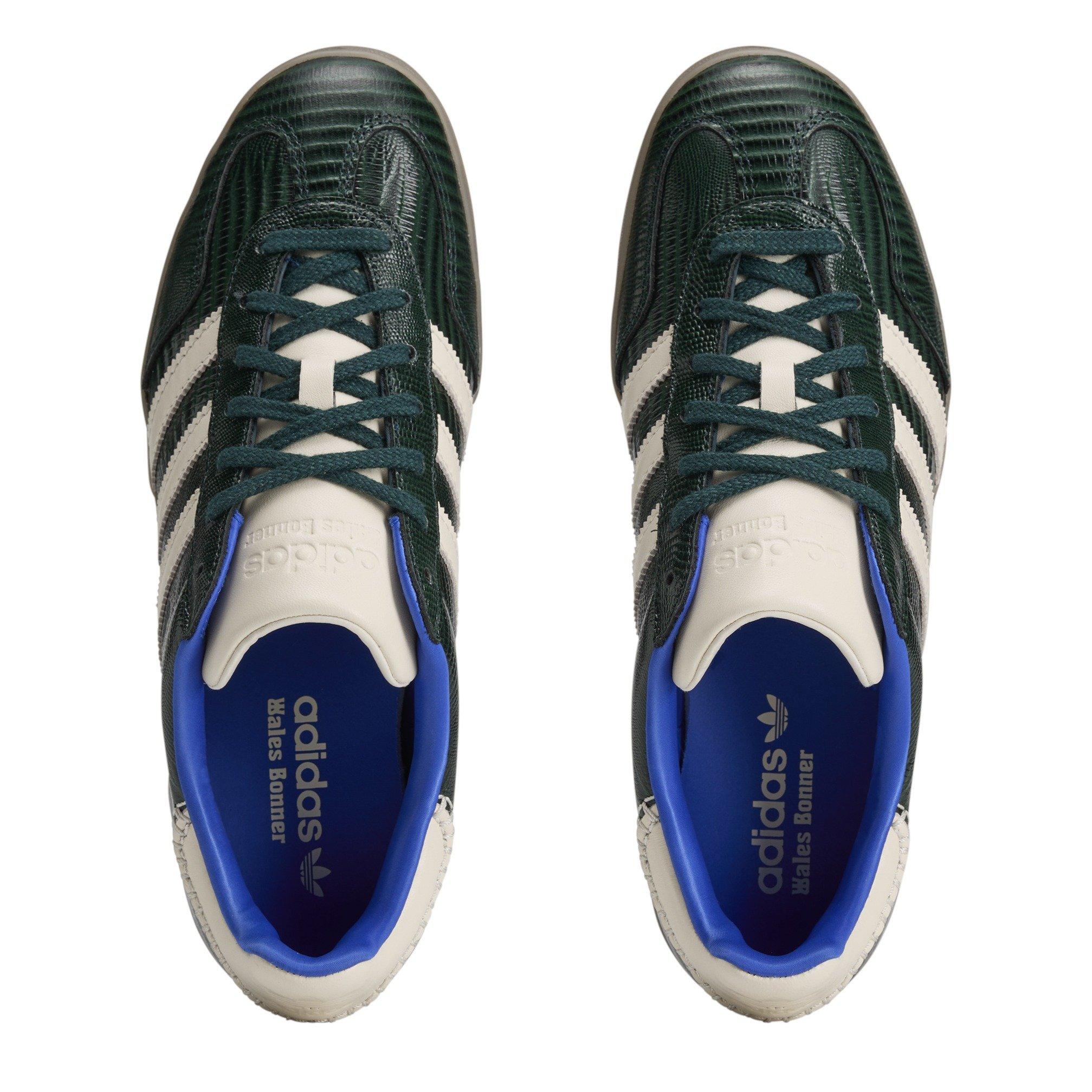 Green Night - adidas Originals - Women's Wales Bonner Gazelle Leather Low-Top Trainers - 4