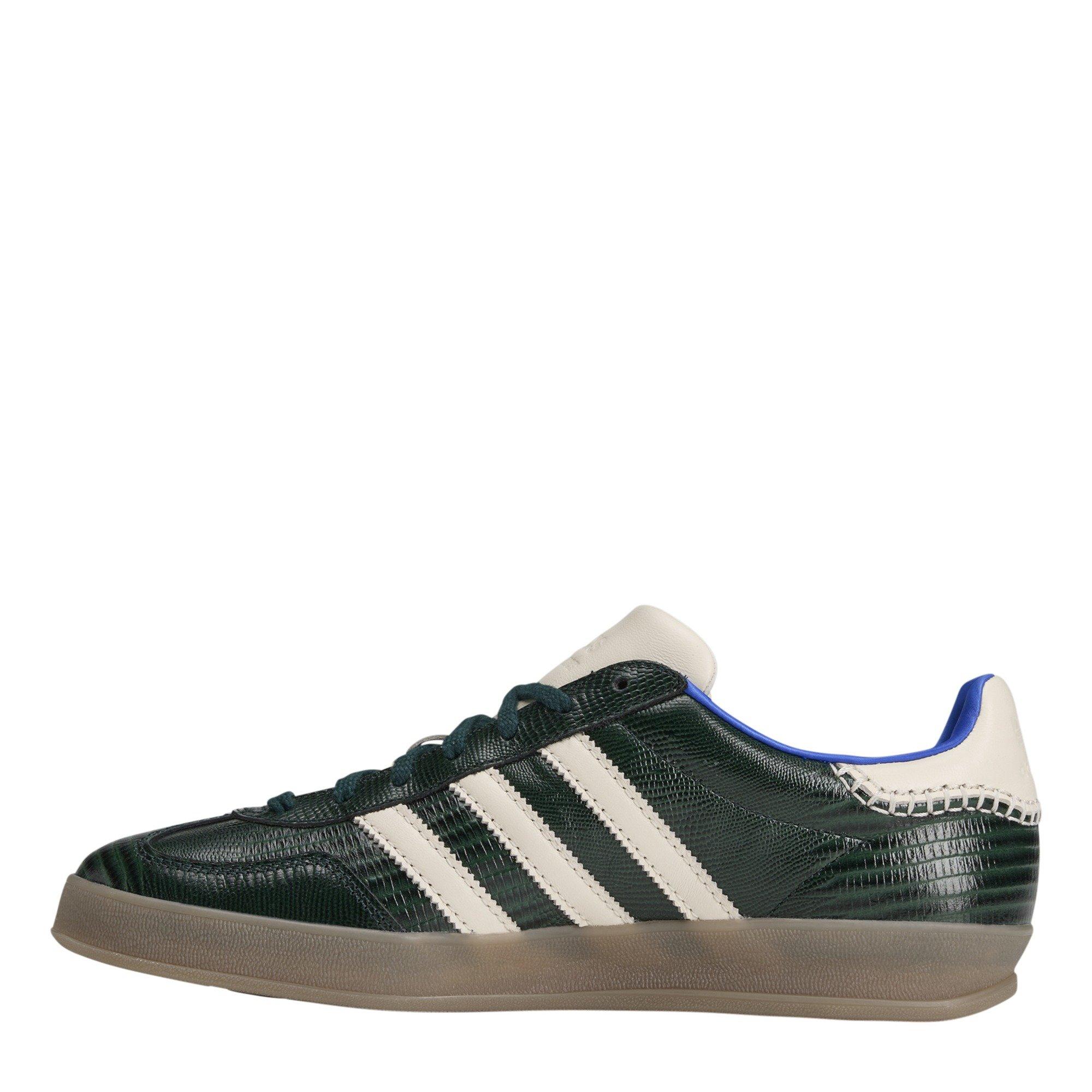Green Night - adidas Originals - Women's Wales Bonner Gazelle Leather Low-Top Trainers - 6