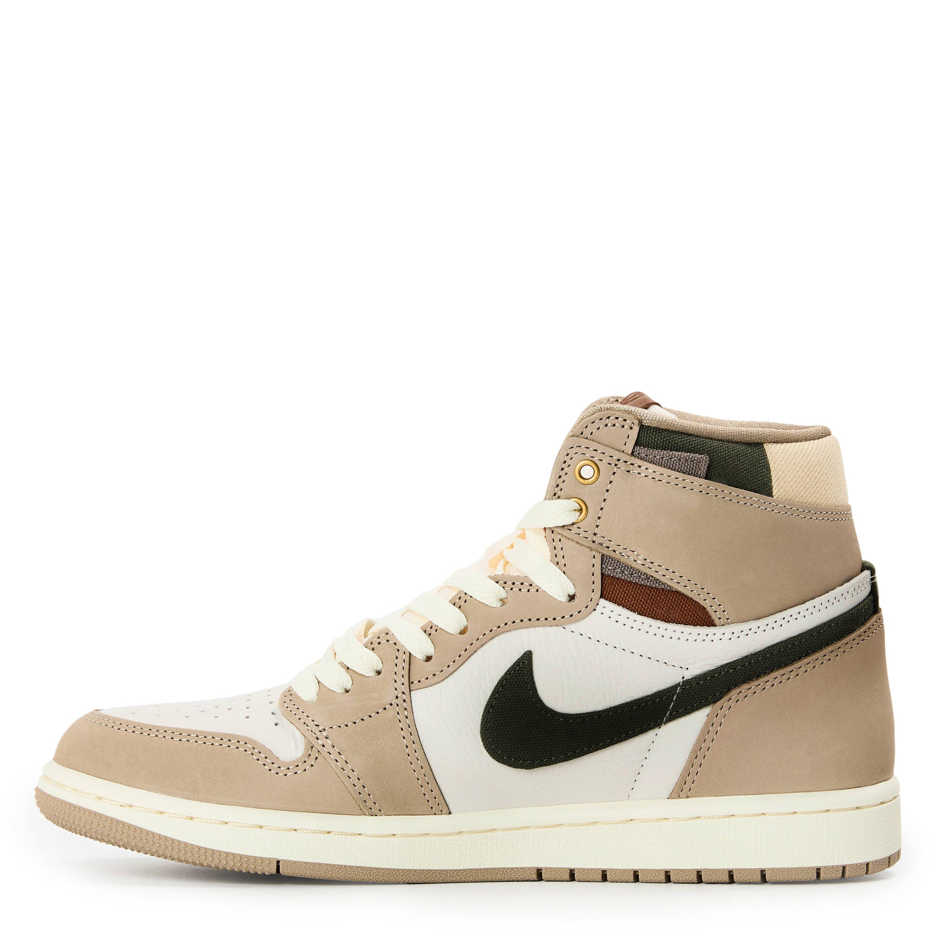 Khaki/Multi - Air Jordan - Women's 1 Retro Hi OG High-Top Trainers - 2