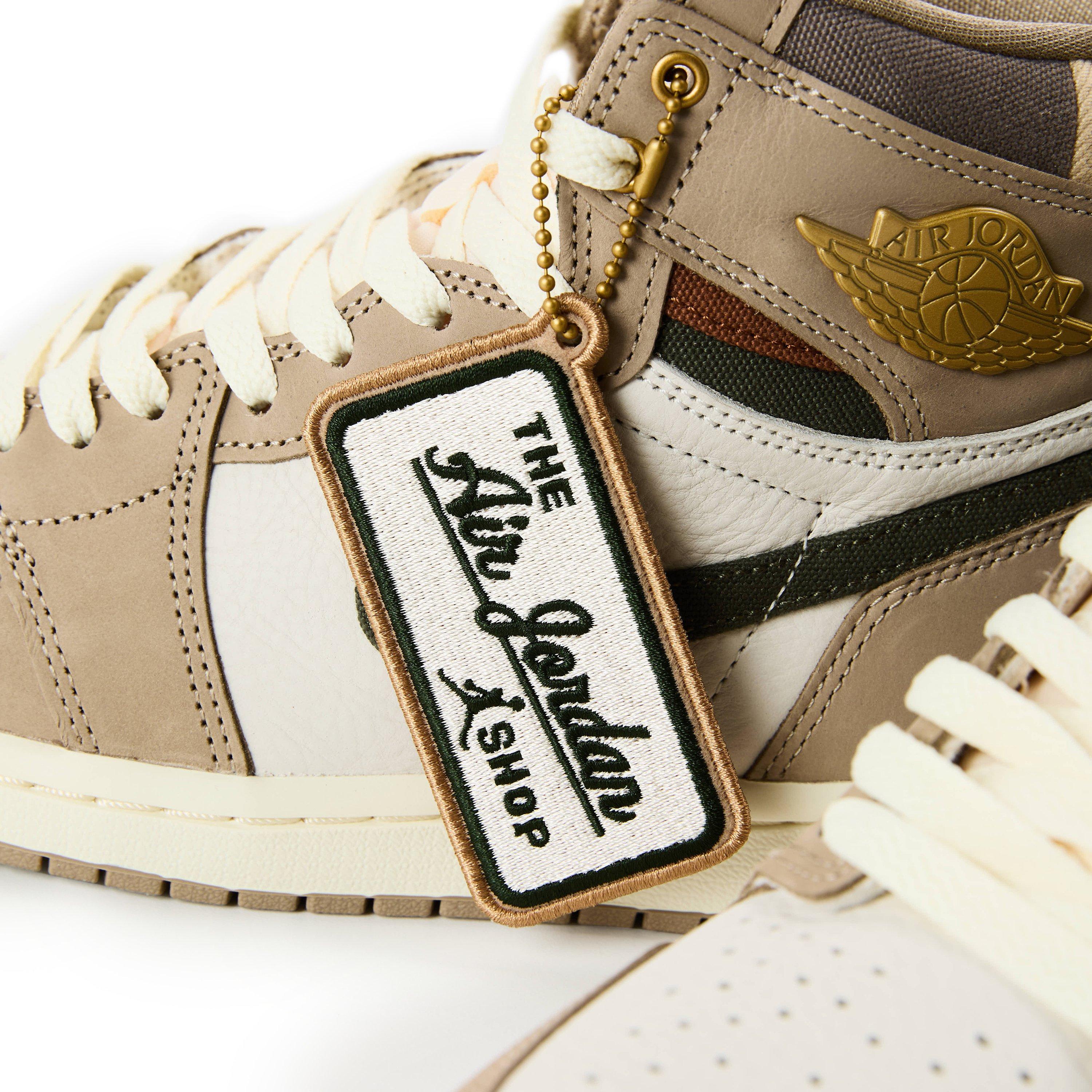 Khaki/Multi - Air Jordan - Women's 1 Retro Hi OG High-Top Trainers - 3