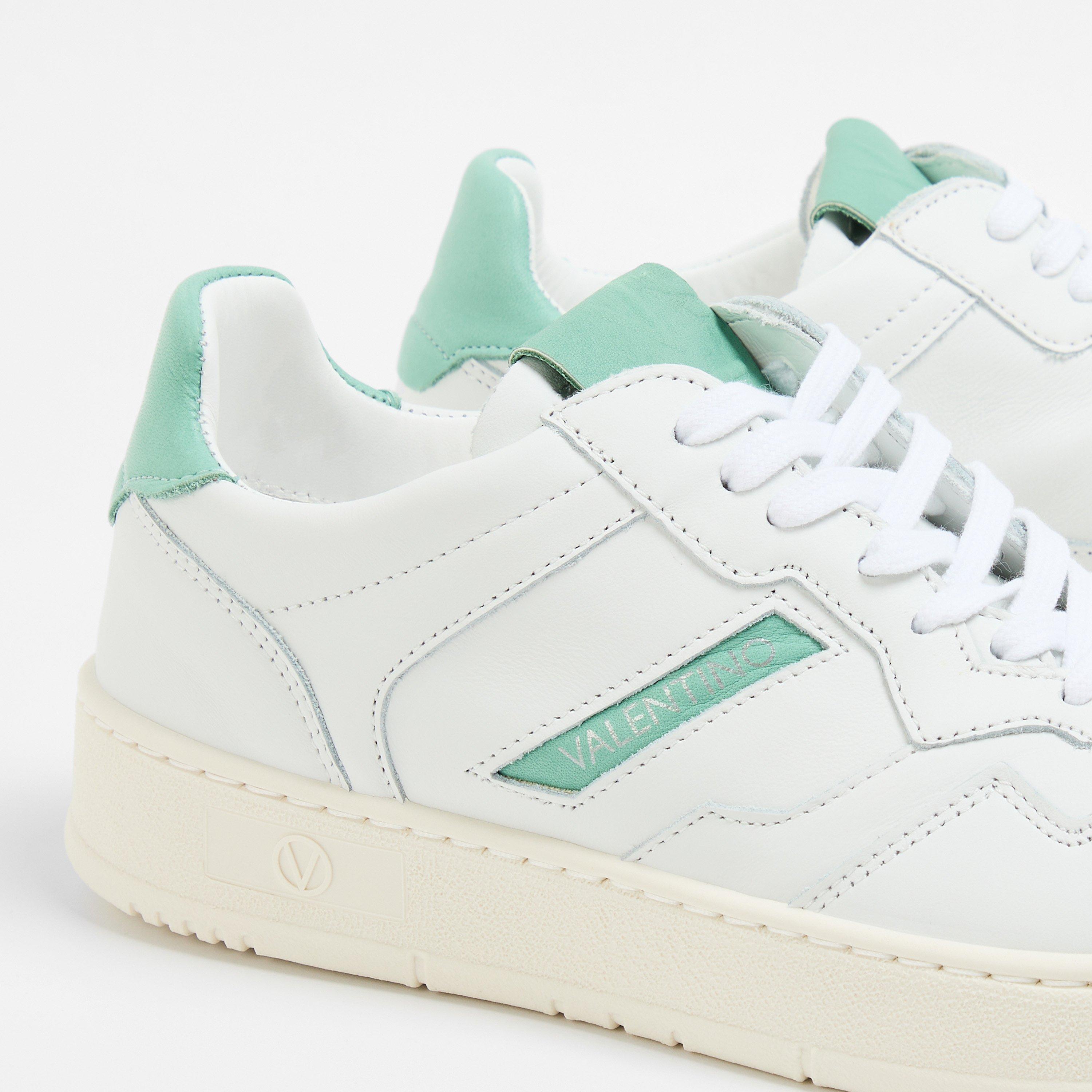 White/Green - Valentino - Women's Apollo Low-Top Trainers - 3
