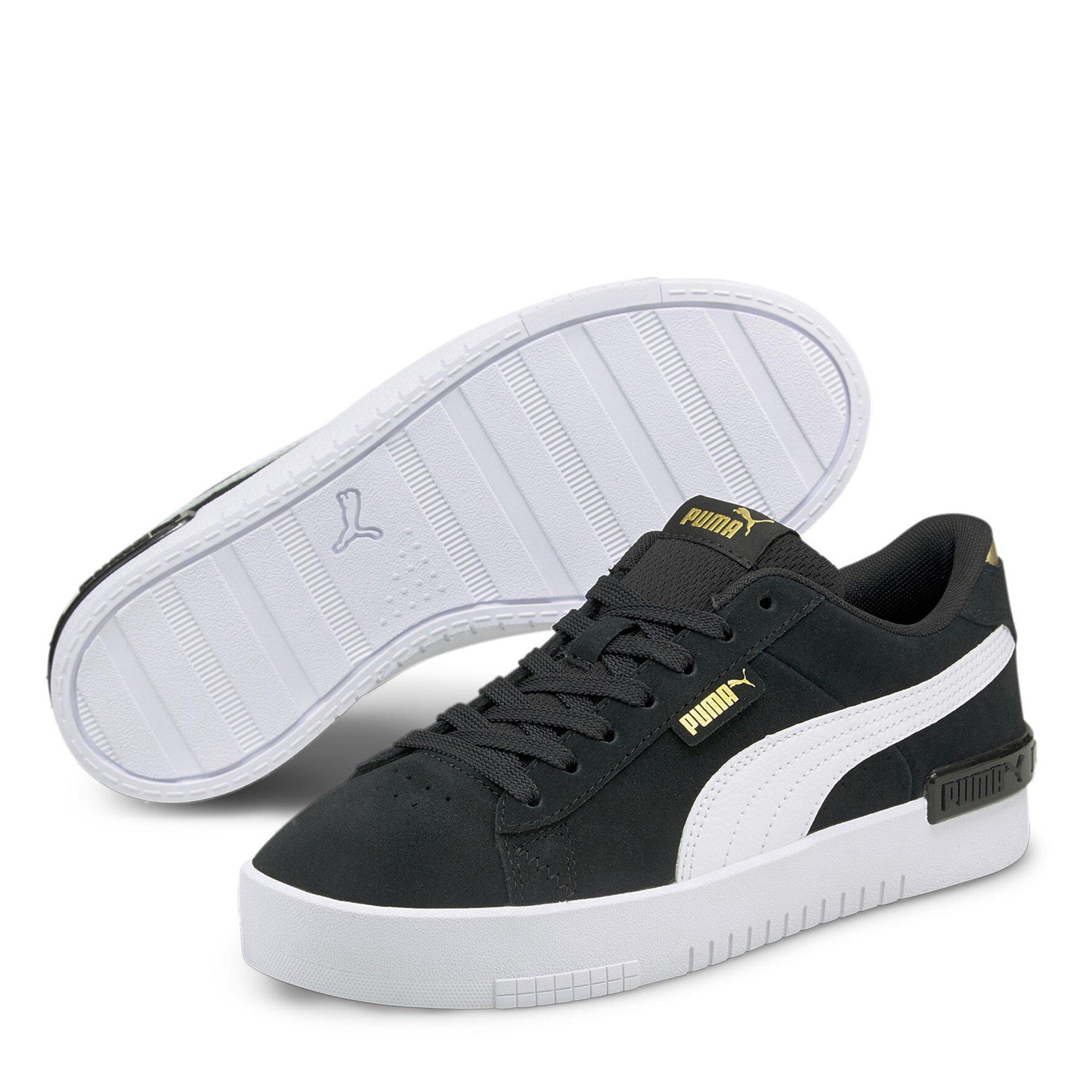 Blk-White-Gold - Puma - Jada Womens Sneakers - 1