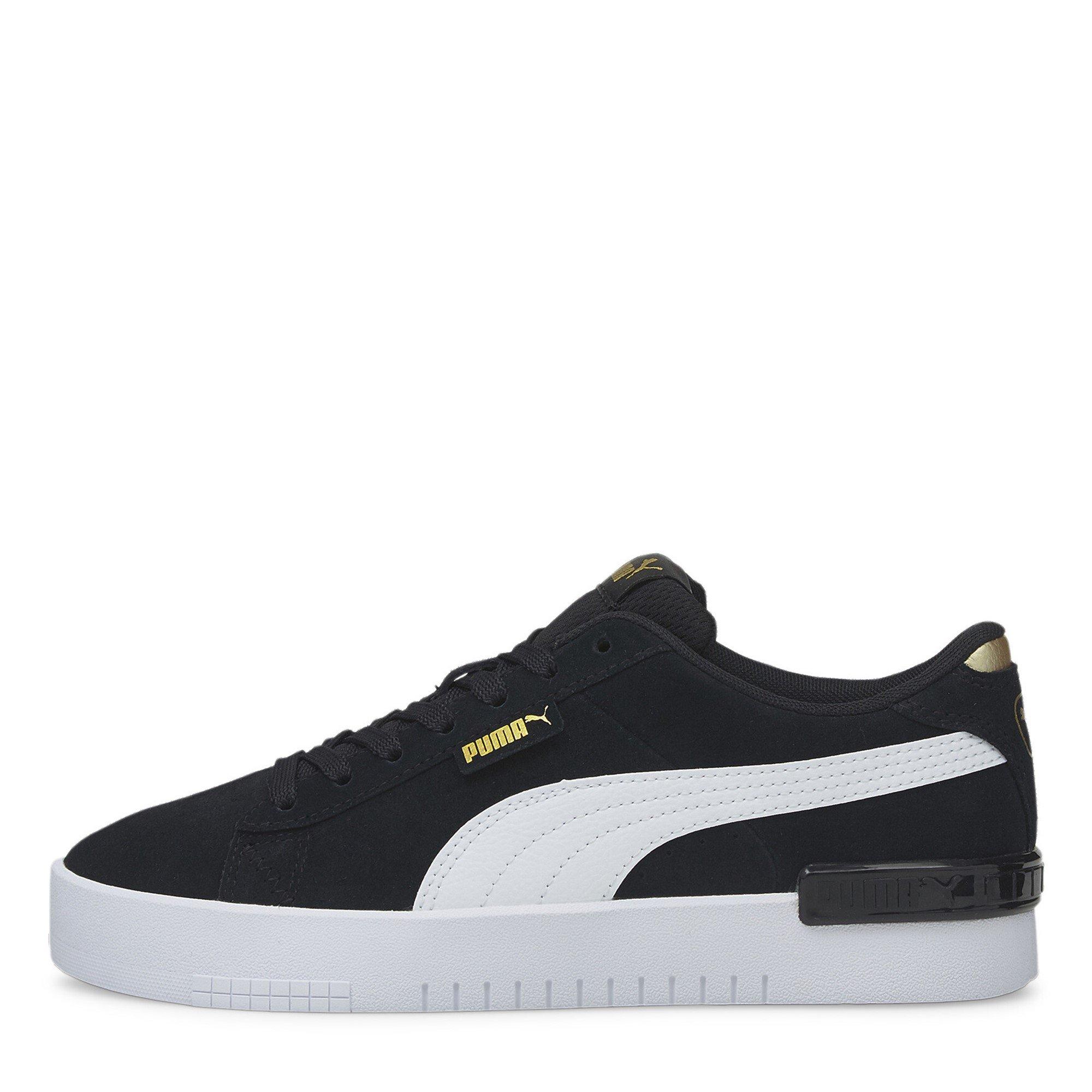Blk-White-Gold - Puma - Jada Womens Sneakers - 2