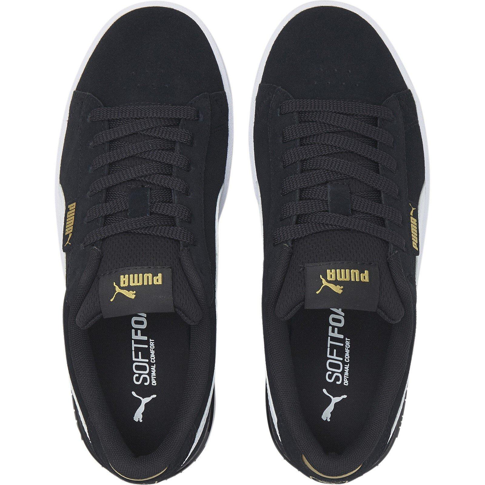Blk-White-Gold - Puma - Jada Womens Sneakers - 6