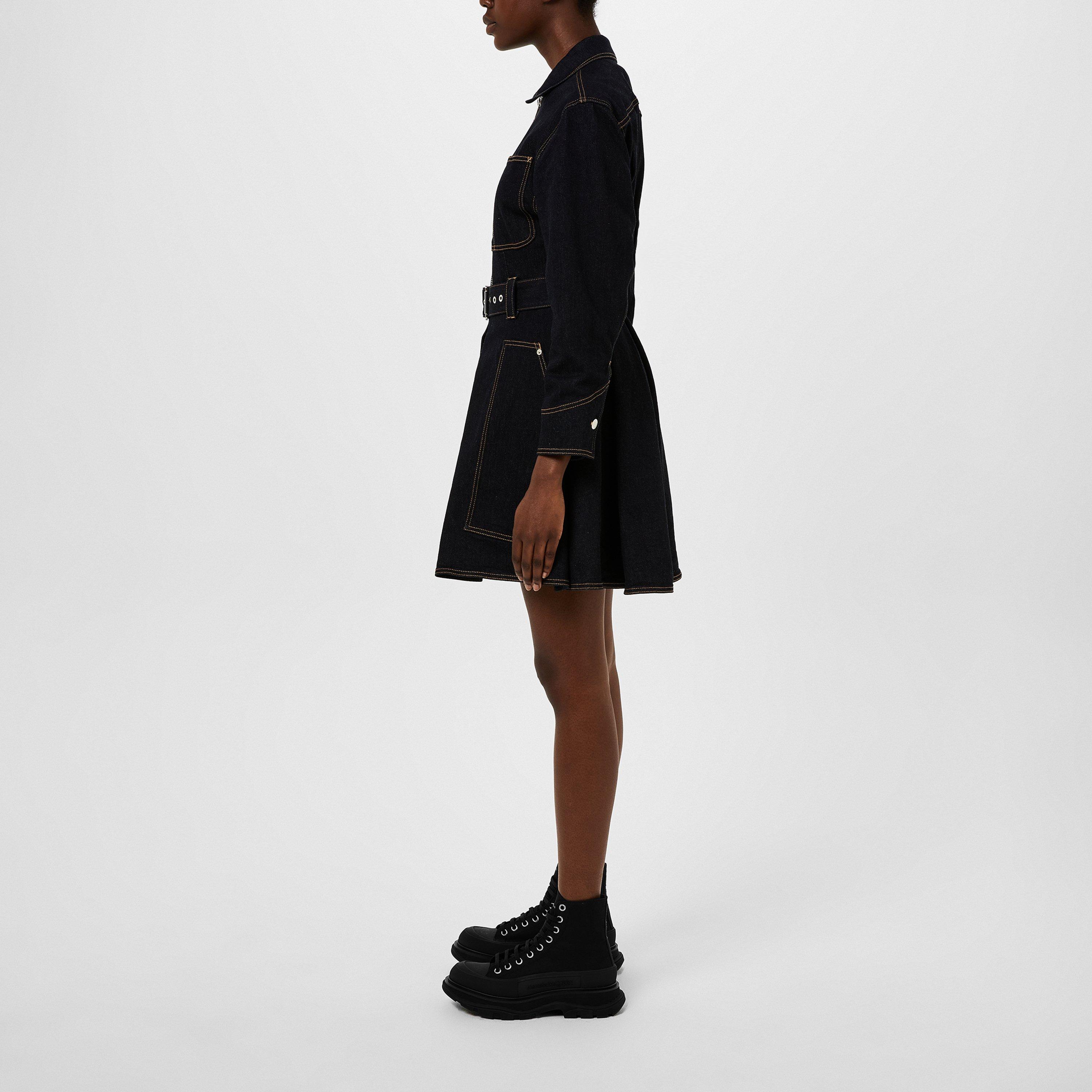 Black/Black1000 - Alexander McQueen - Tread Slick Boots - 5