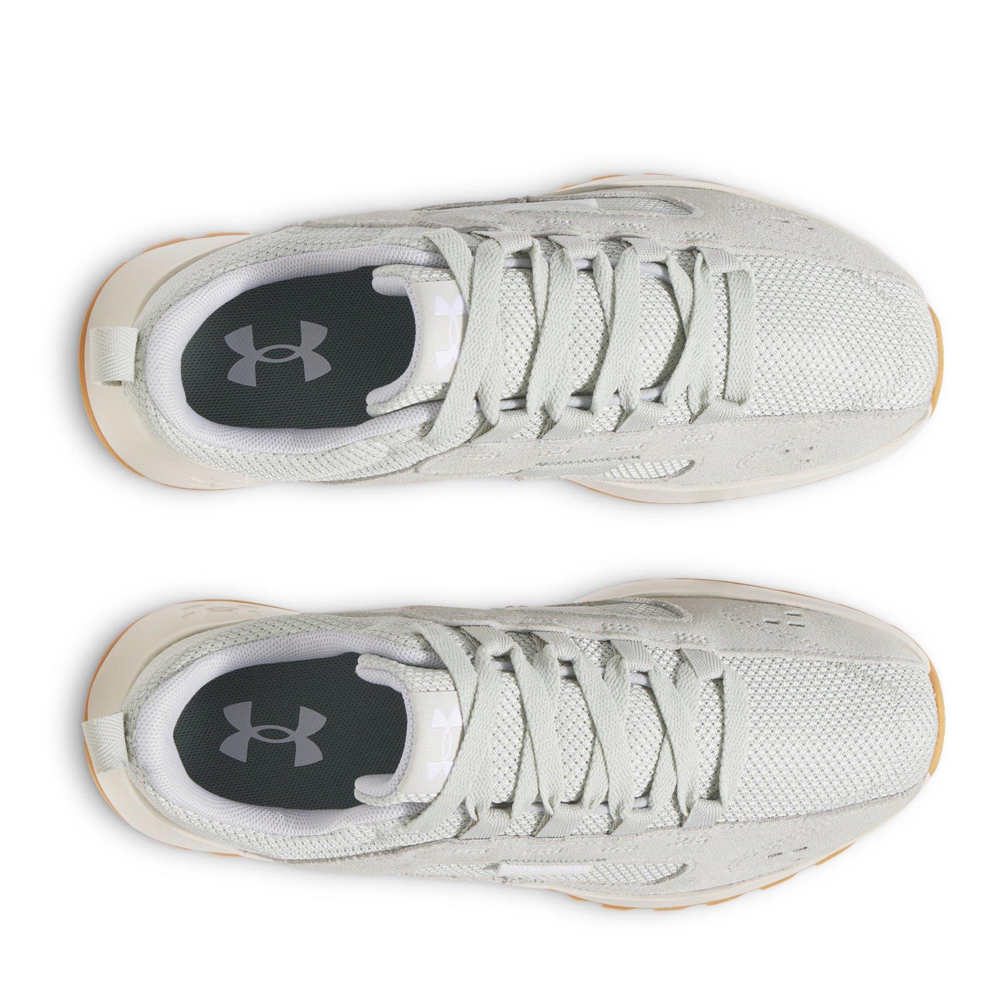 Green/Stone/Wht - Under Armour - Street Mirage Womens Shoes - 4