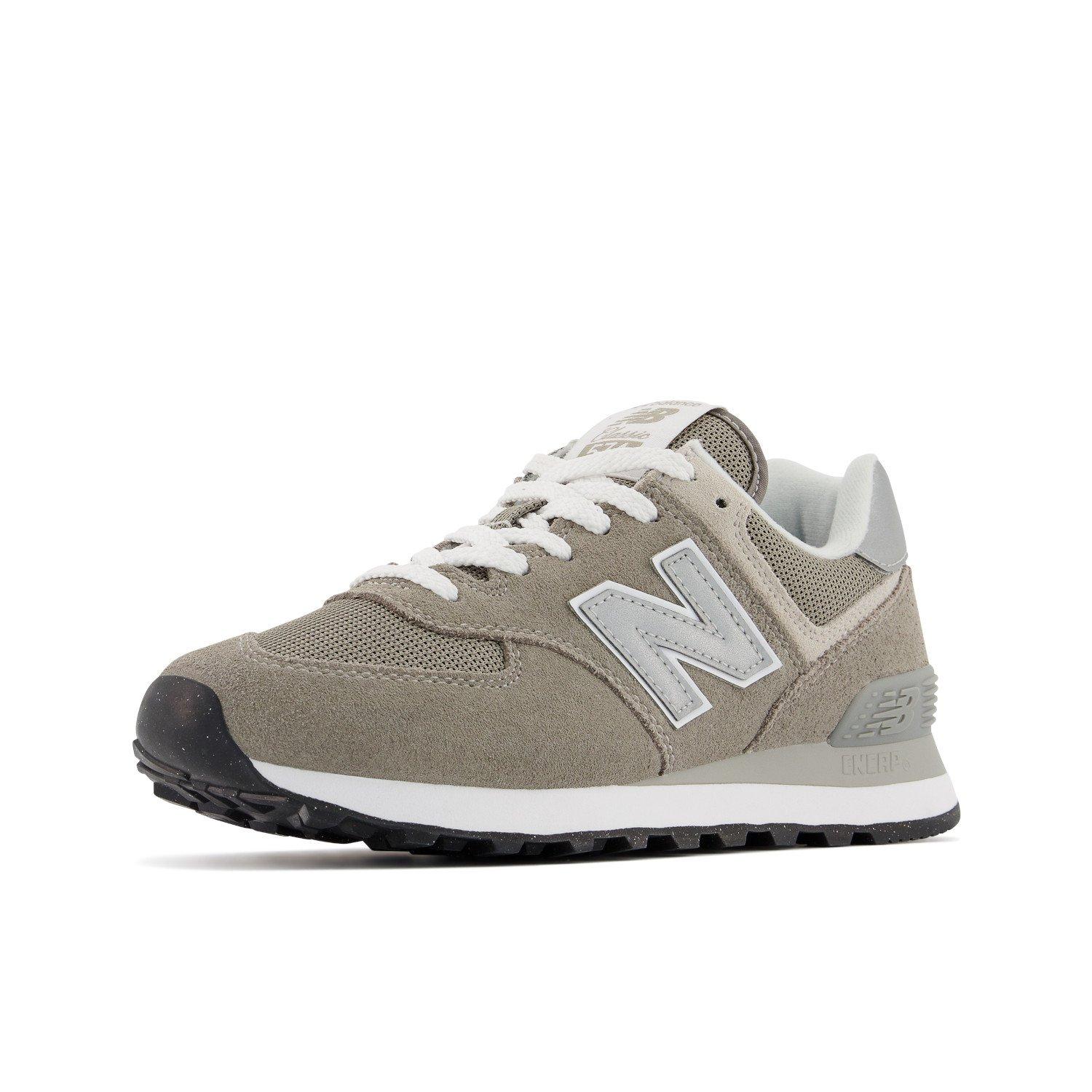 Grey GG - New Balance - 574 Womens Shoes - 8