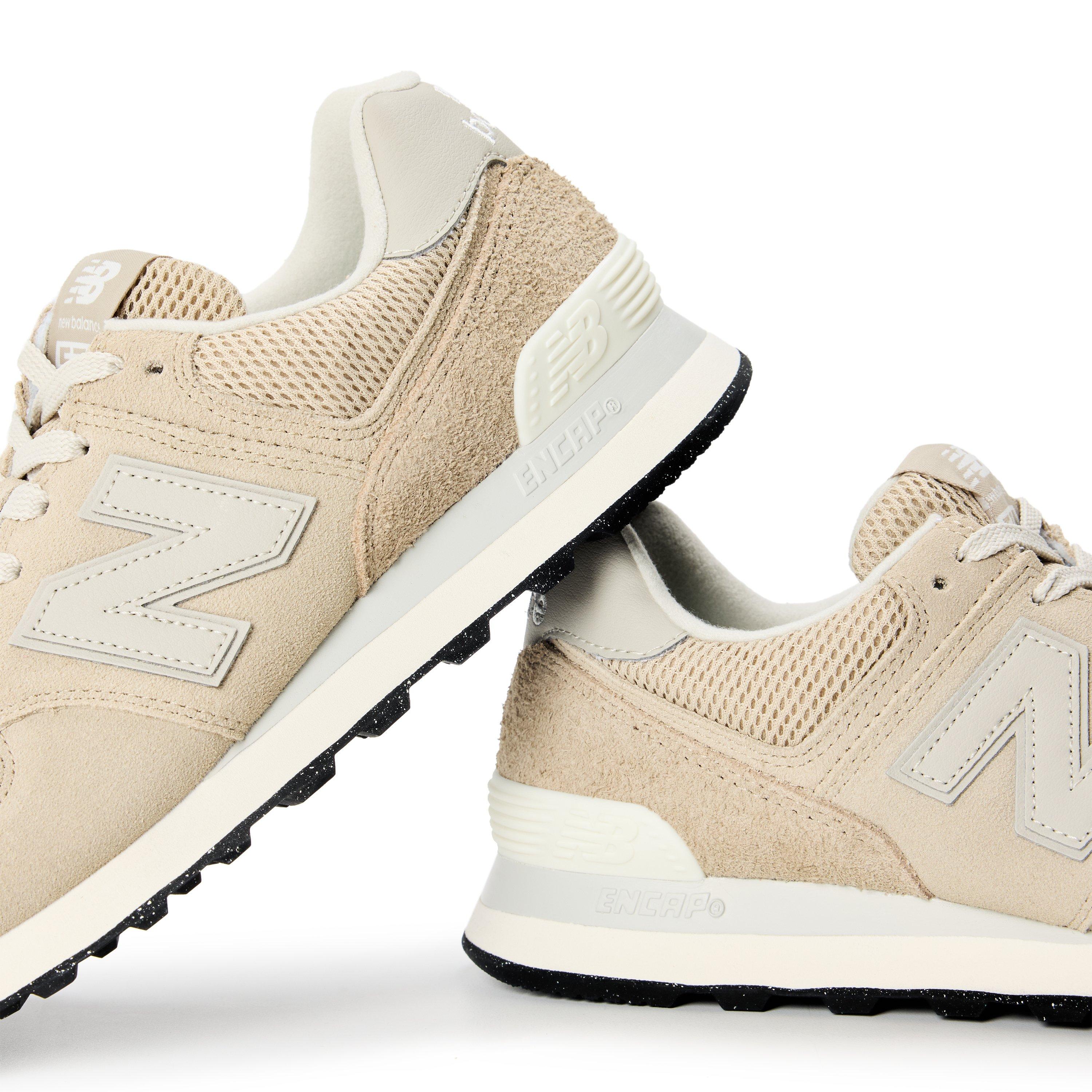 Beige/Weiß - New Balance - NB 574 Womens - 5