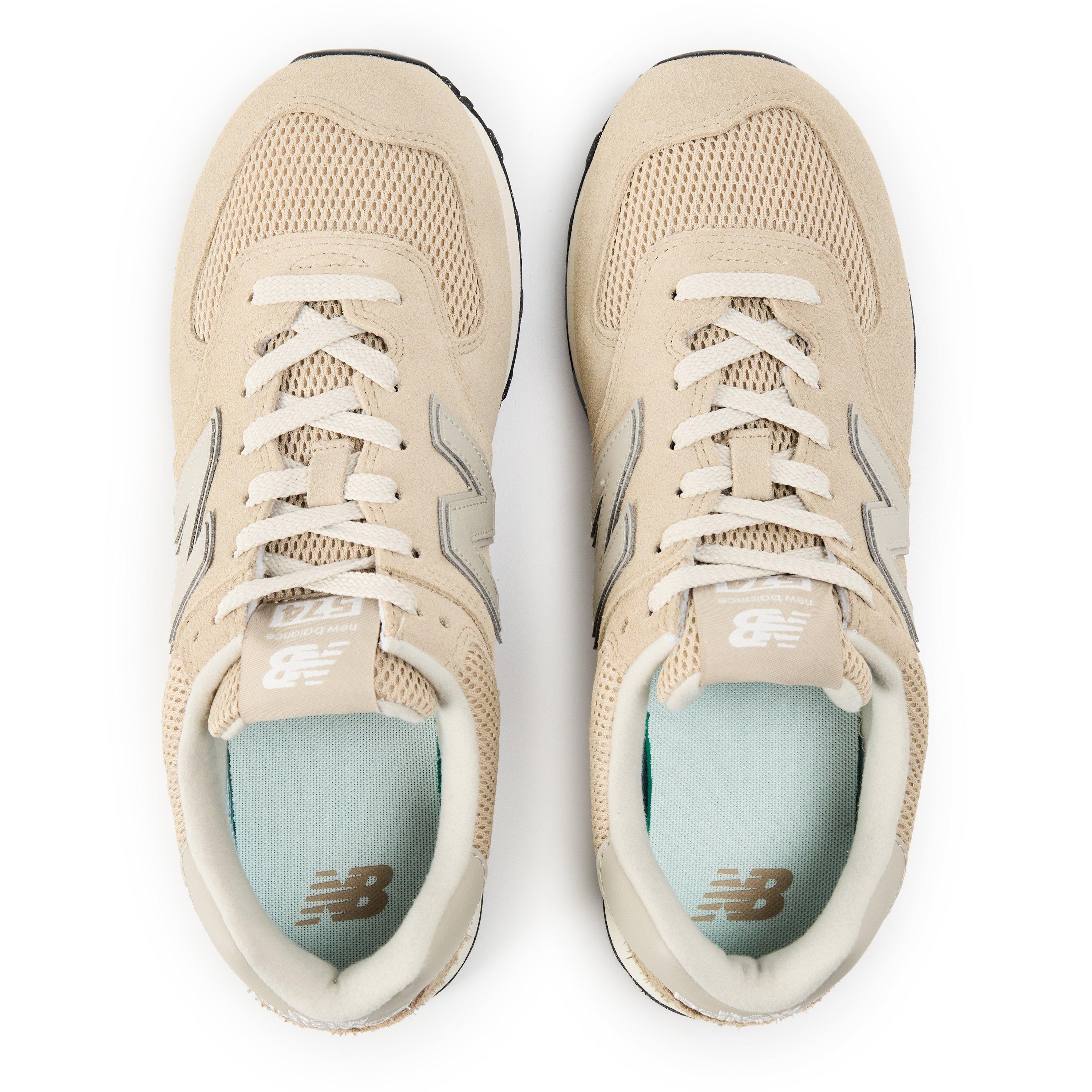Beige/Weiß - New Balance - NB 574 Womens - 6