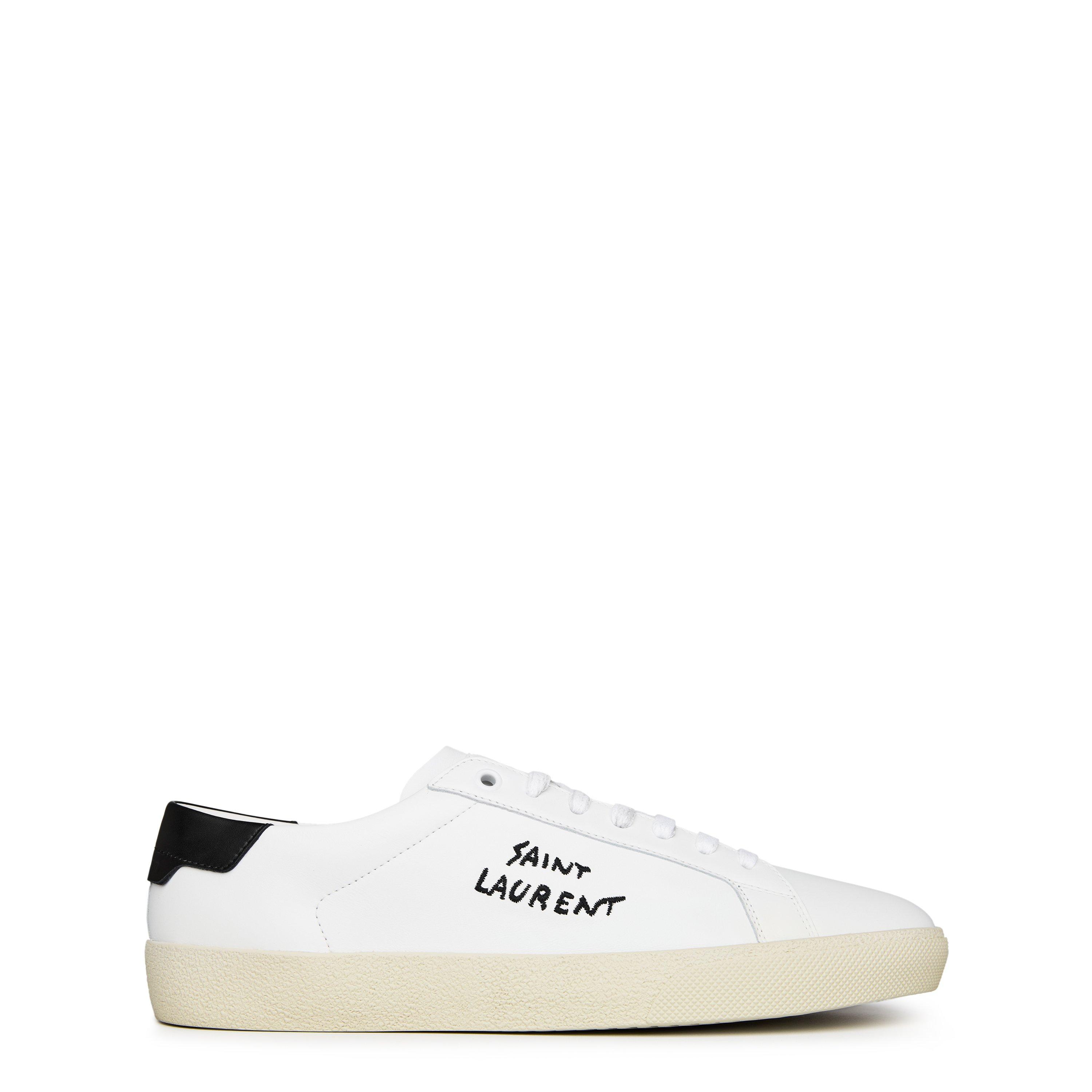 Wht/Black 9061 - Saint Laurent - Court Classic Sl/06 Sneakers - 1