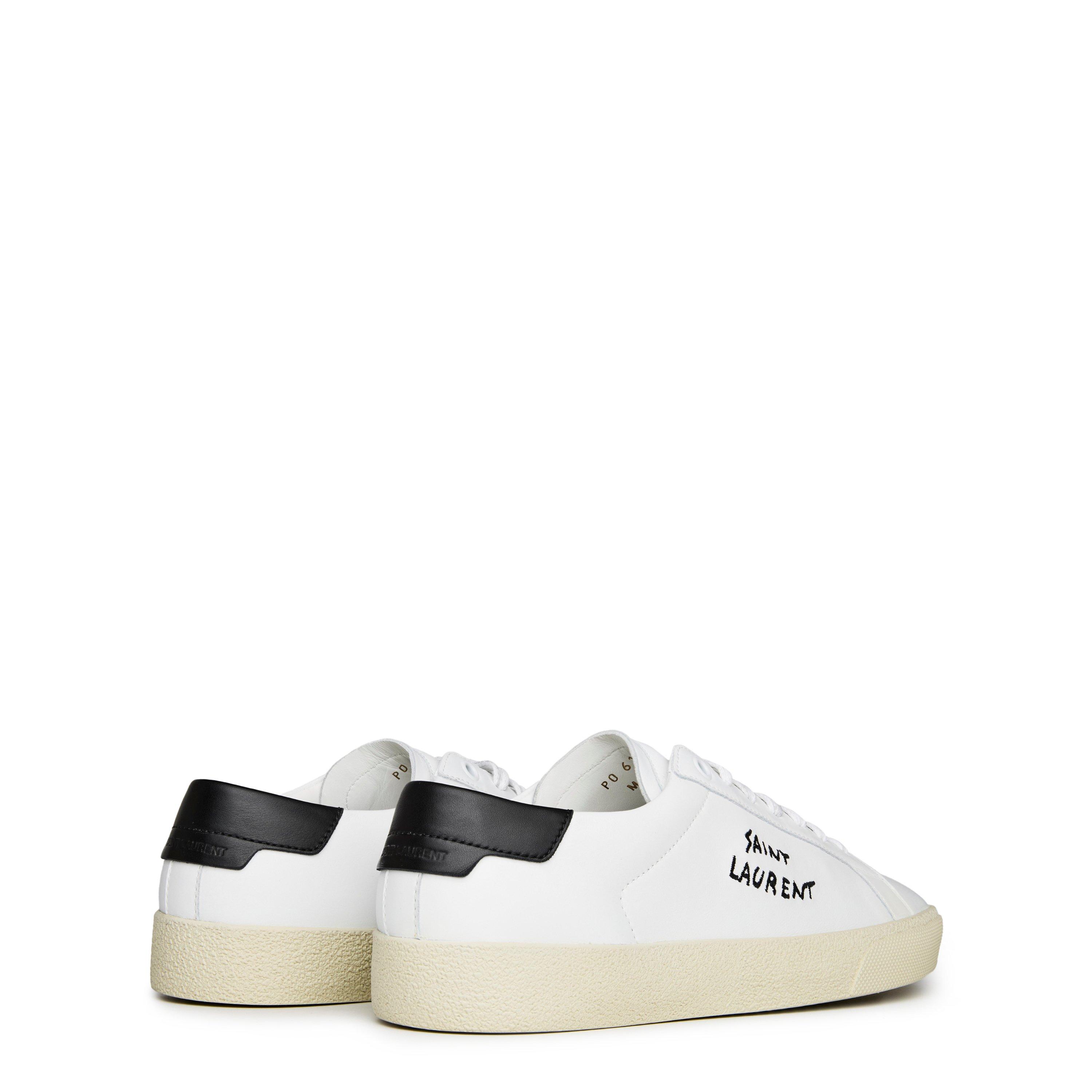 Wht/Black 9061 - Saint Laurent - Court Classic Sl/06 Sneakers - 5