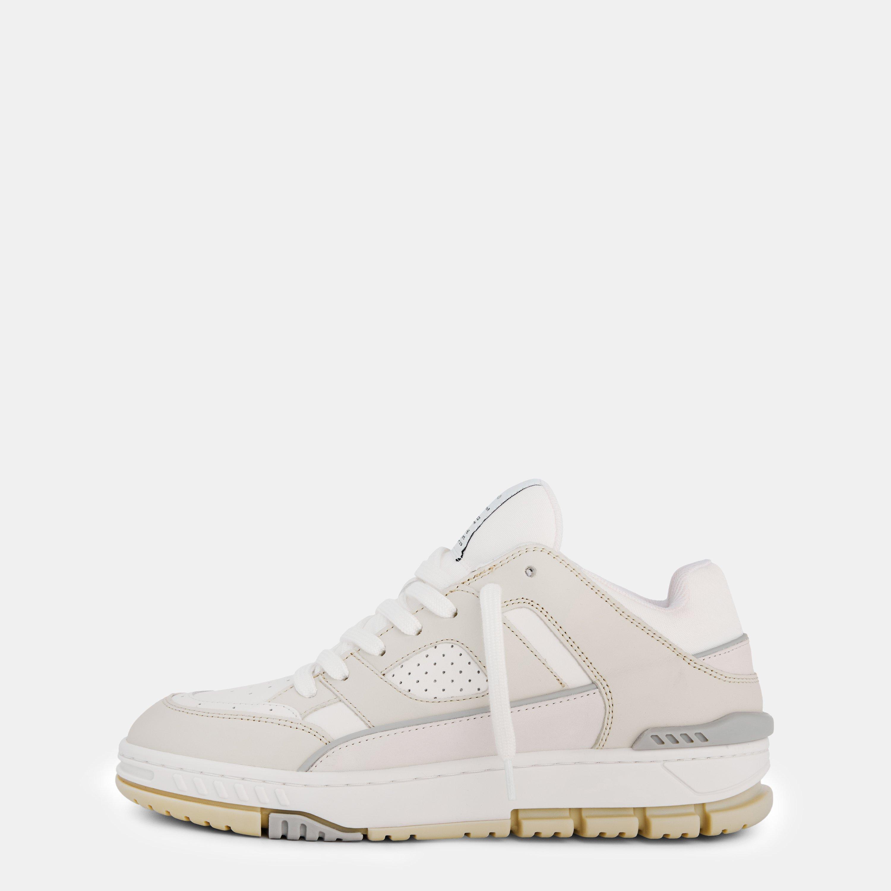 Cremino/White - Axel Arigato - Women's Basketball-Style Area Lo Trainers - 3
