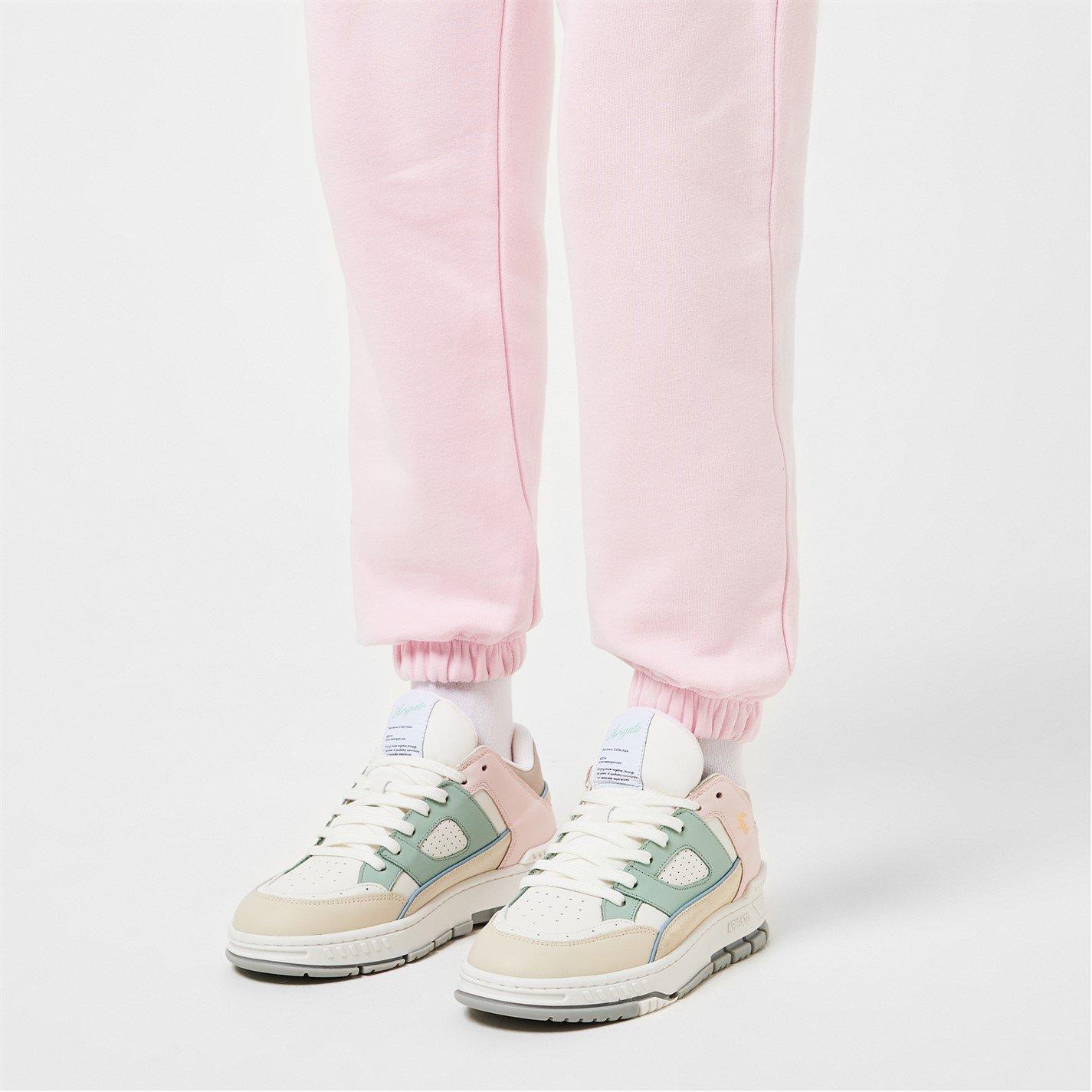 Mint / Beige - Axel Arigato - Women's Basketball-Style Area Lo Trainers - 2