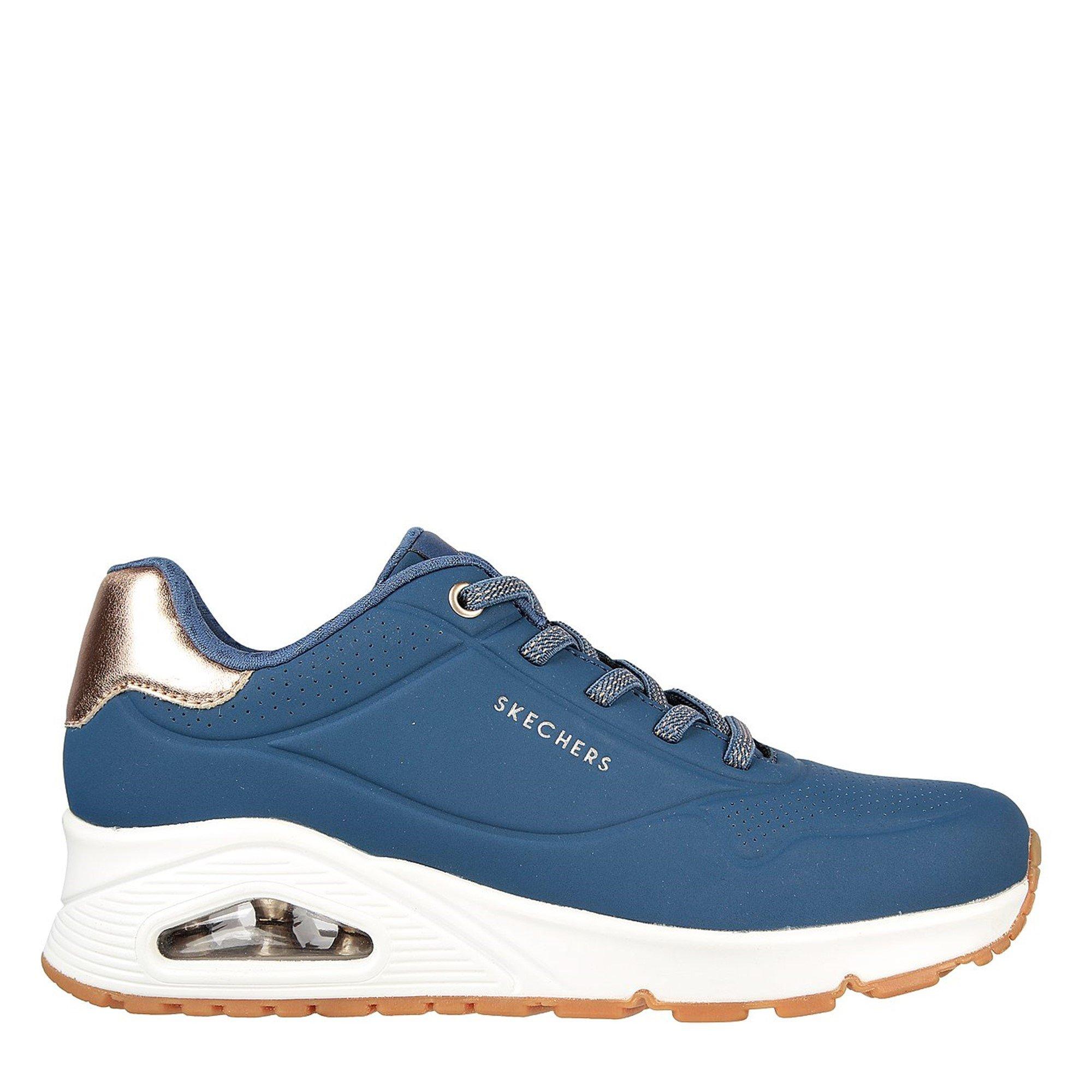 skechers uno black sports direct