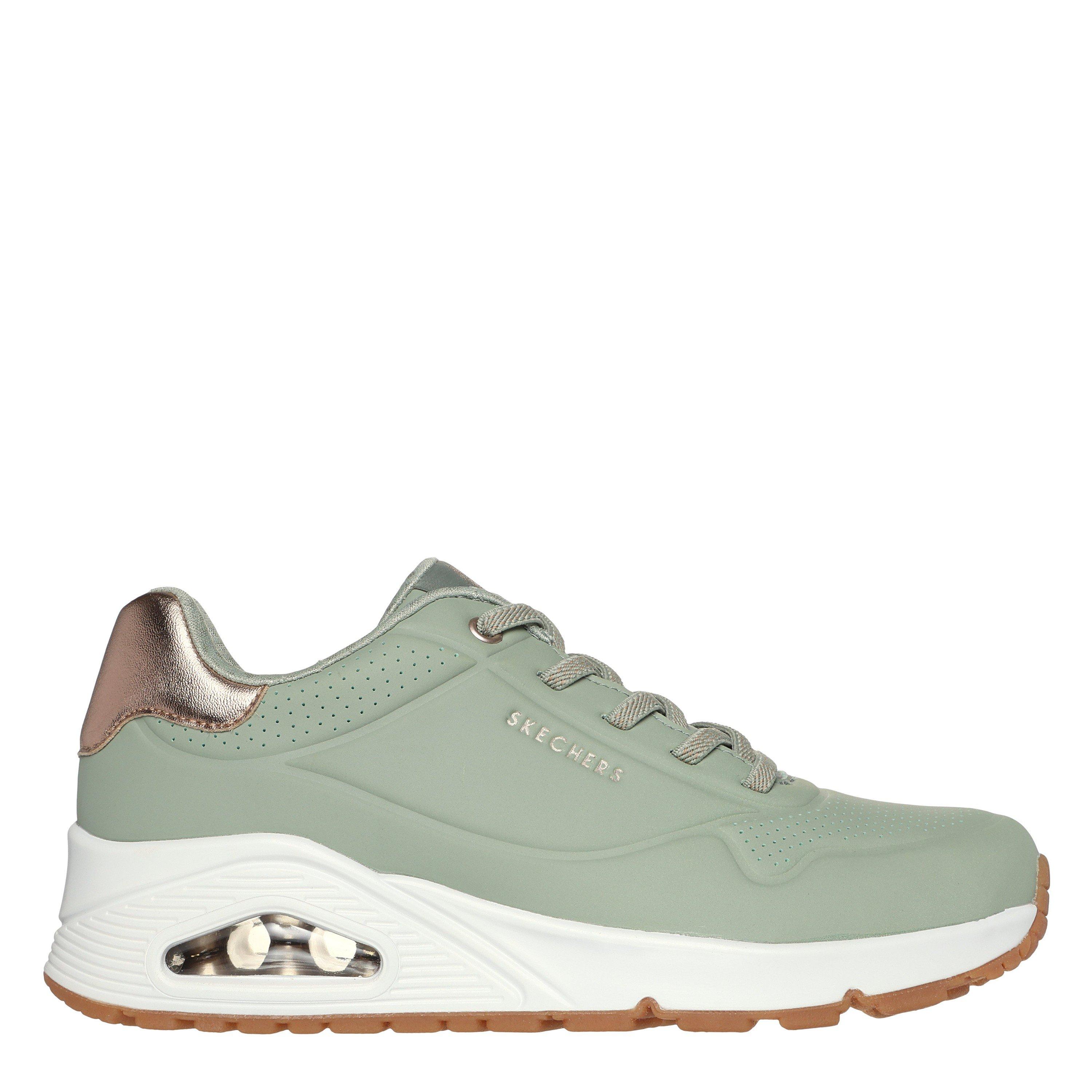 Skechers Women's Uno Stand On Air Trainers - Sage - 5.5 (38.5)