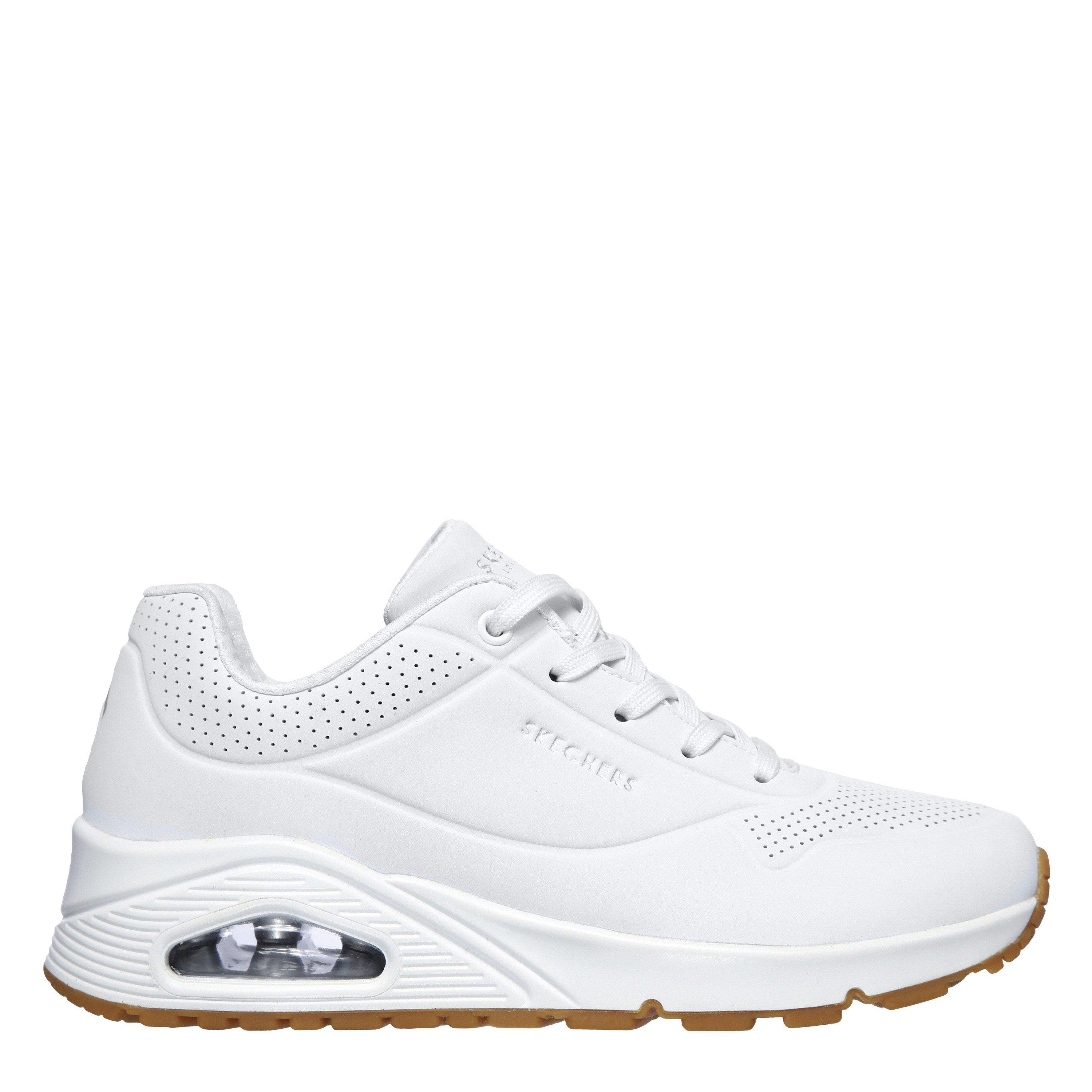 Skechers Women's Uno Stand On Air Trainers - White - 8 (41)