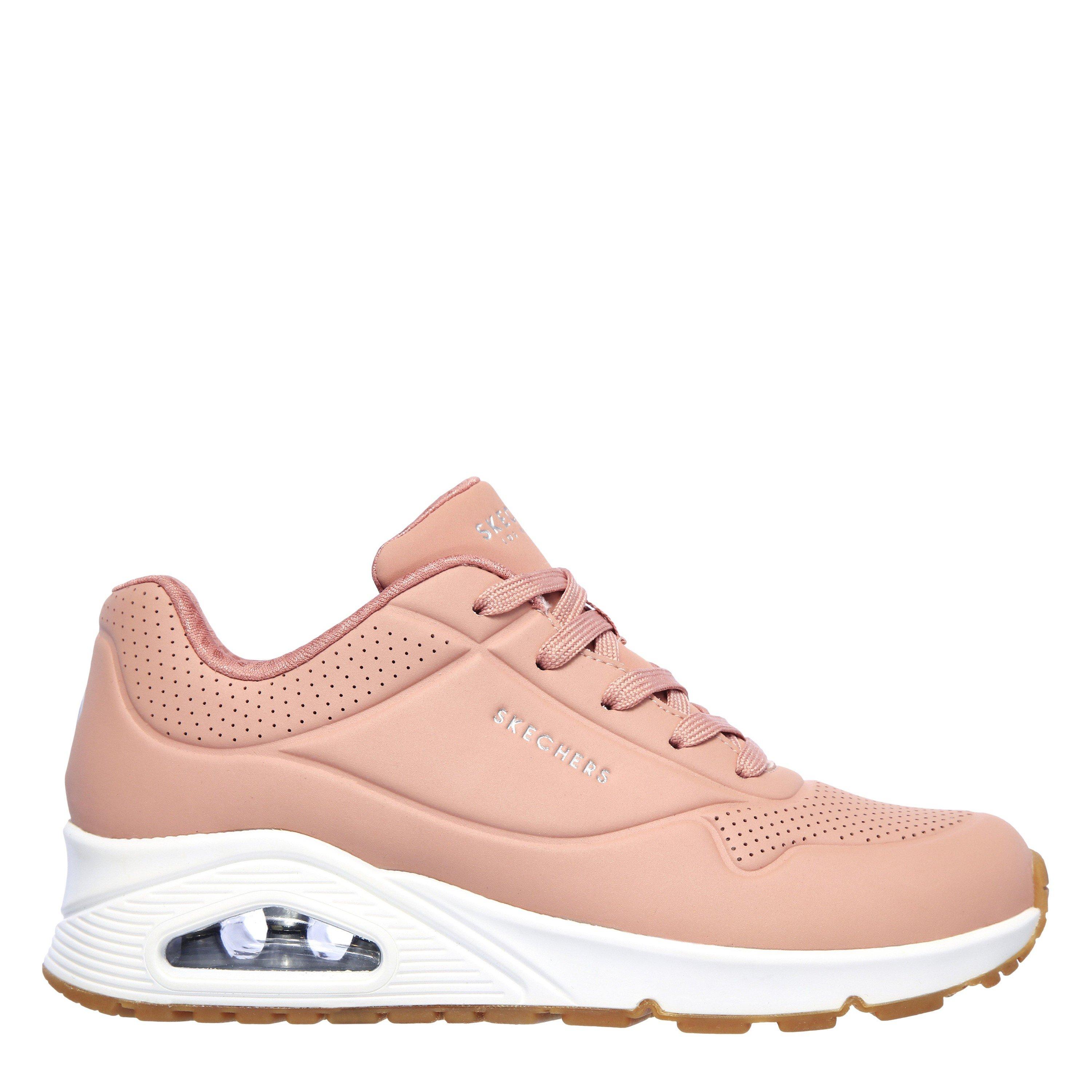 Skechers Women's Uno Stand On Air Trainers - Rose - 8 (41)