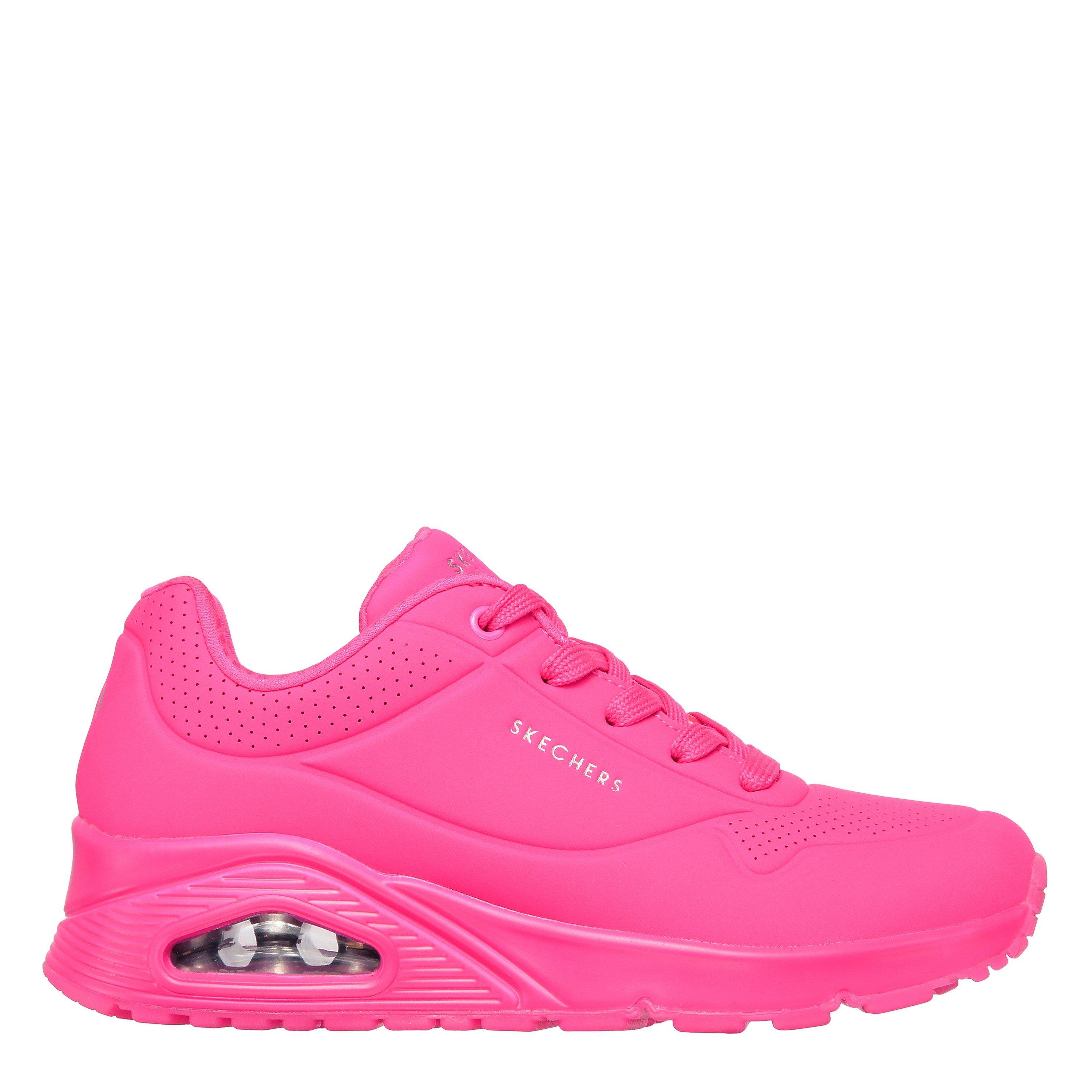 Skechers Women's Uno Stand On Air Trainers - Hot Pink - 3 (36)