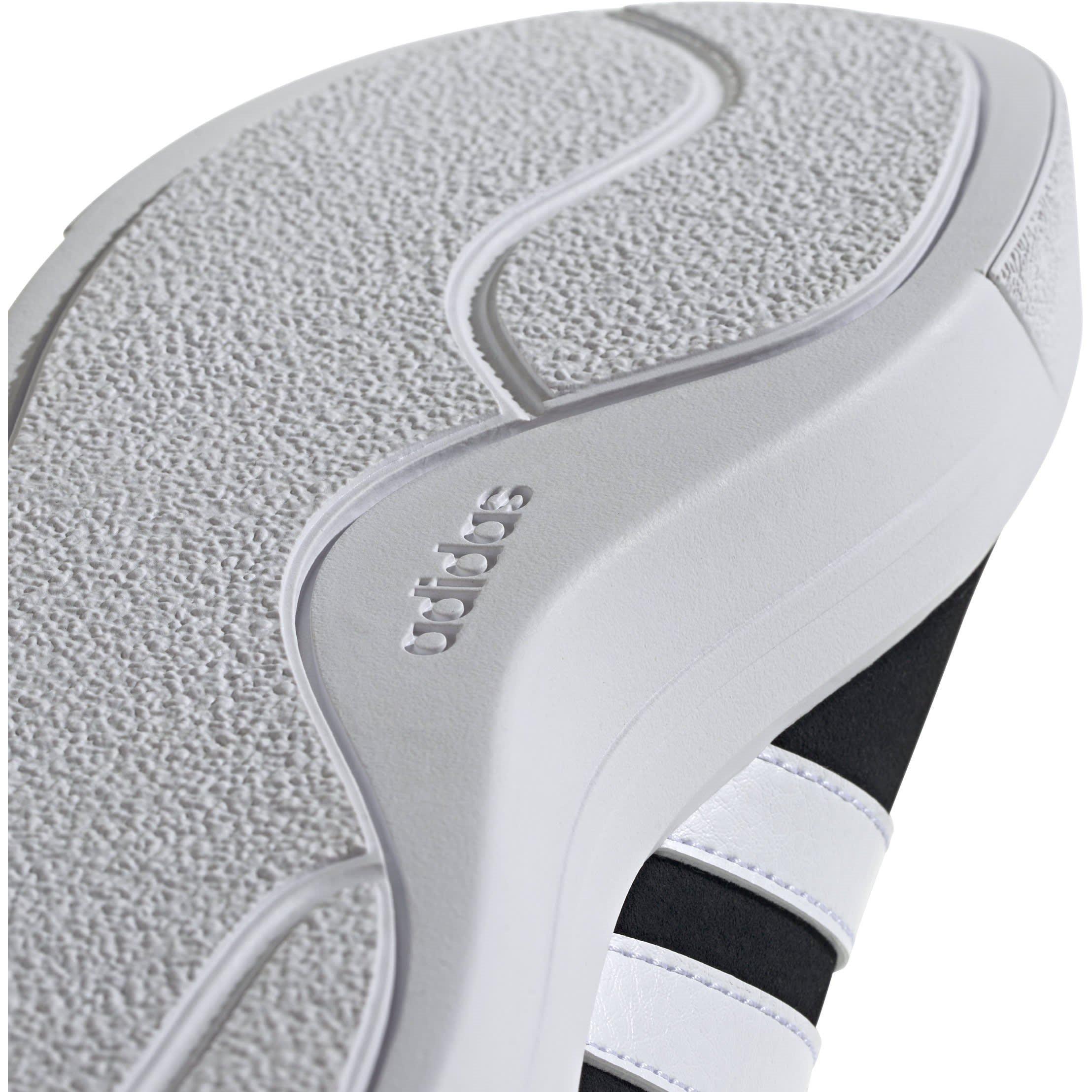 CBlack/Wht/Wht - adidas - Women's Silk Court Trainers - 7
