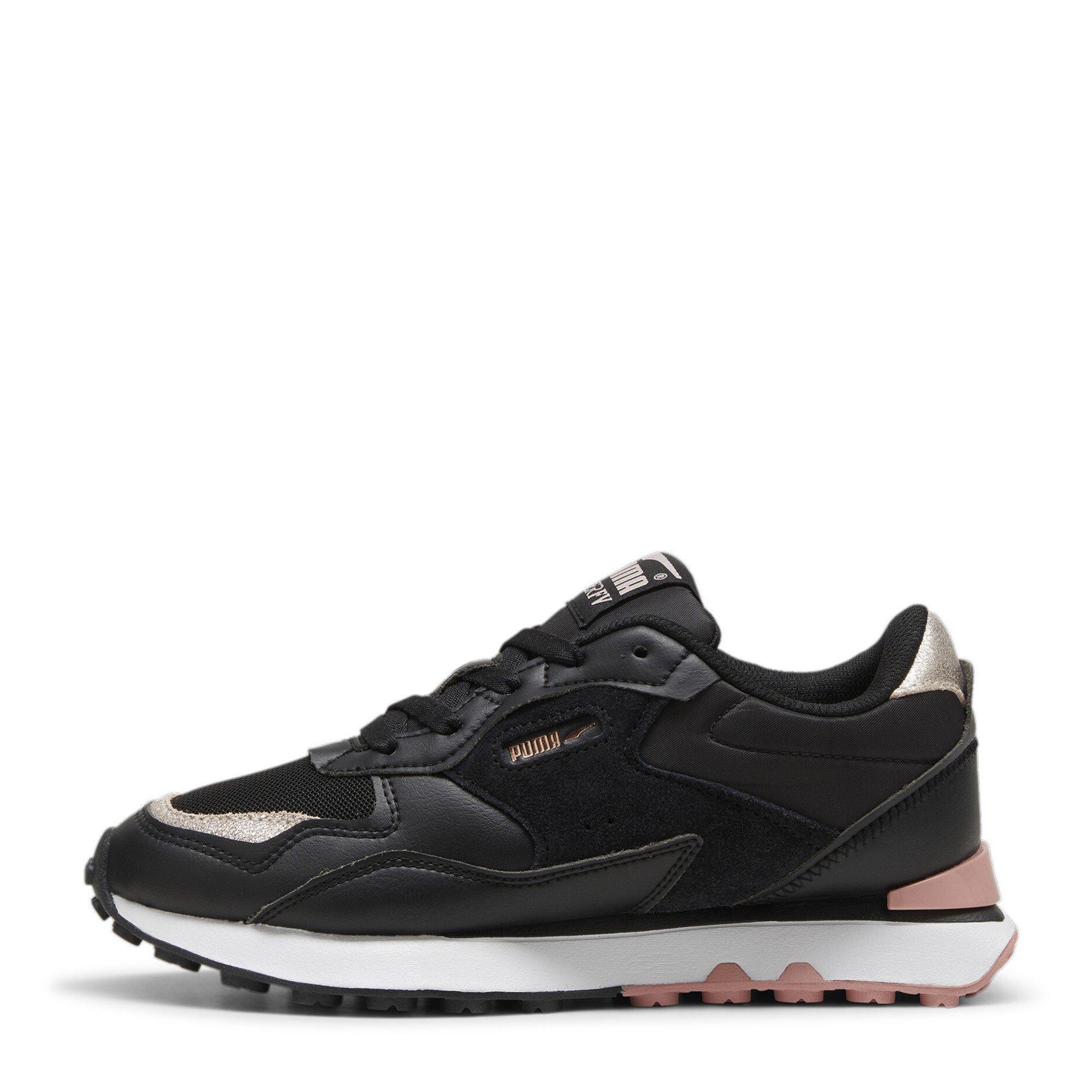 Blk/Rose Gold  - Puma - Rider Glam Womens Training Shoes - 2