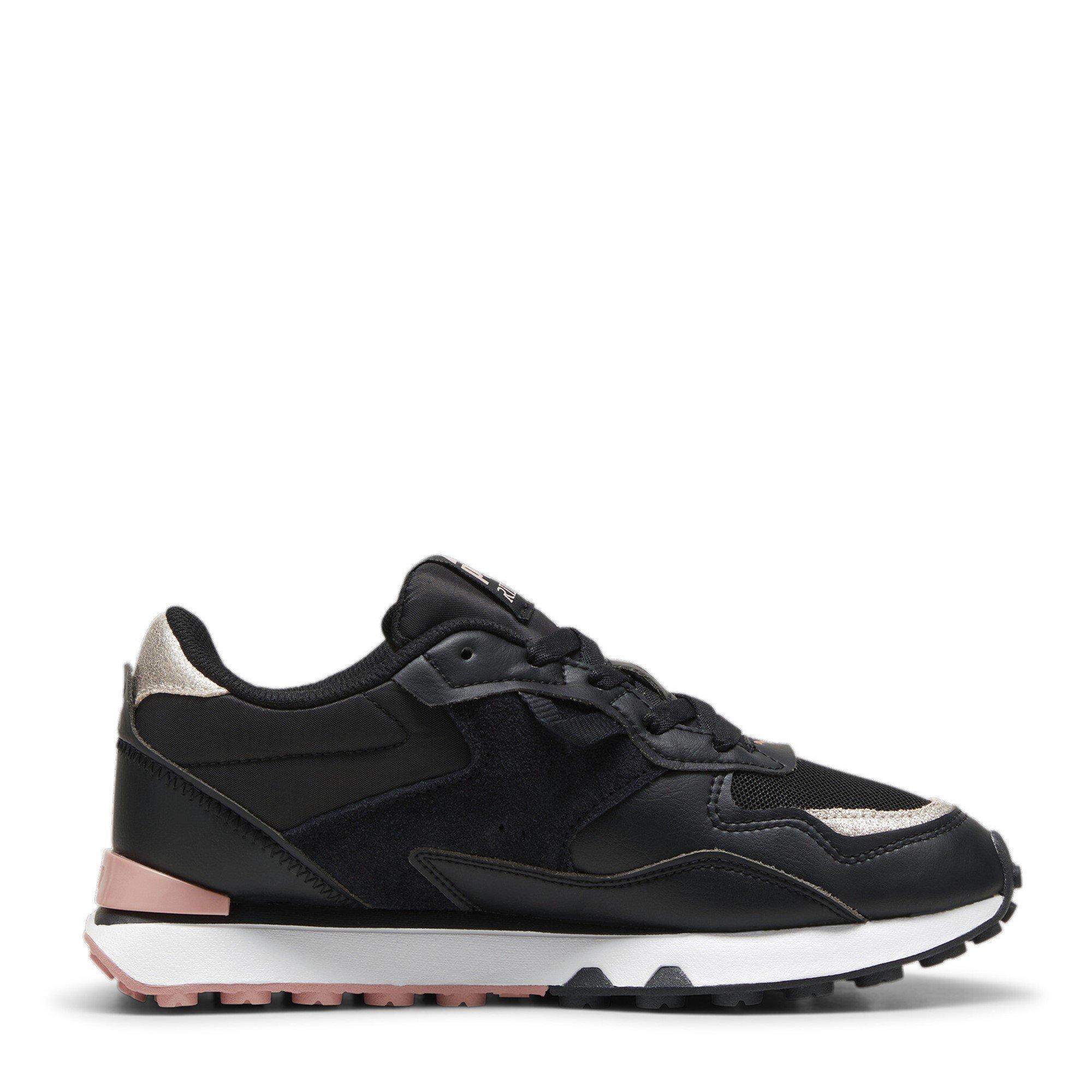 Blk/Rose Gold  - Puma - Rider Glam Womens Training Shoes - 4