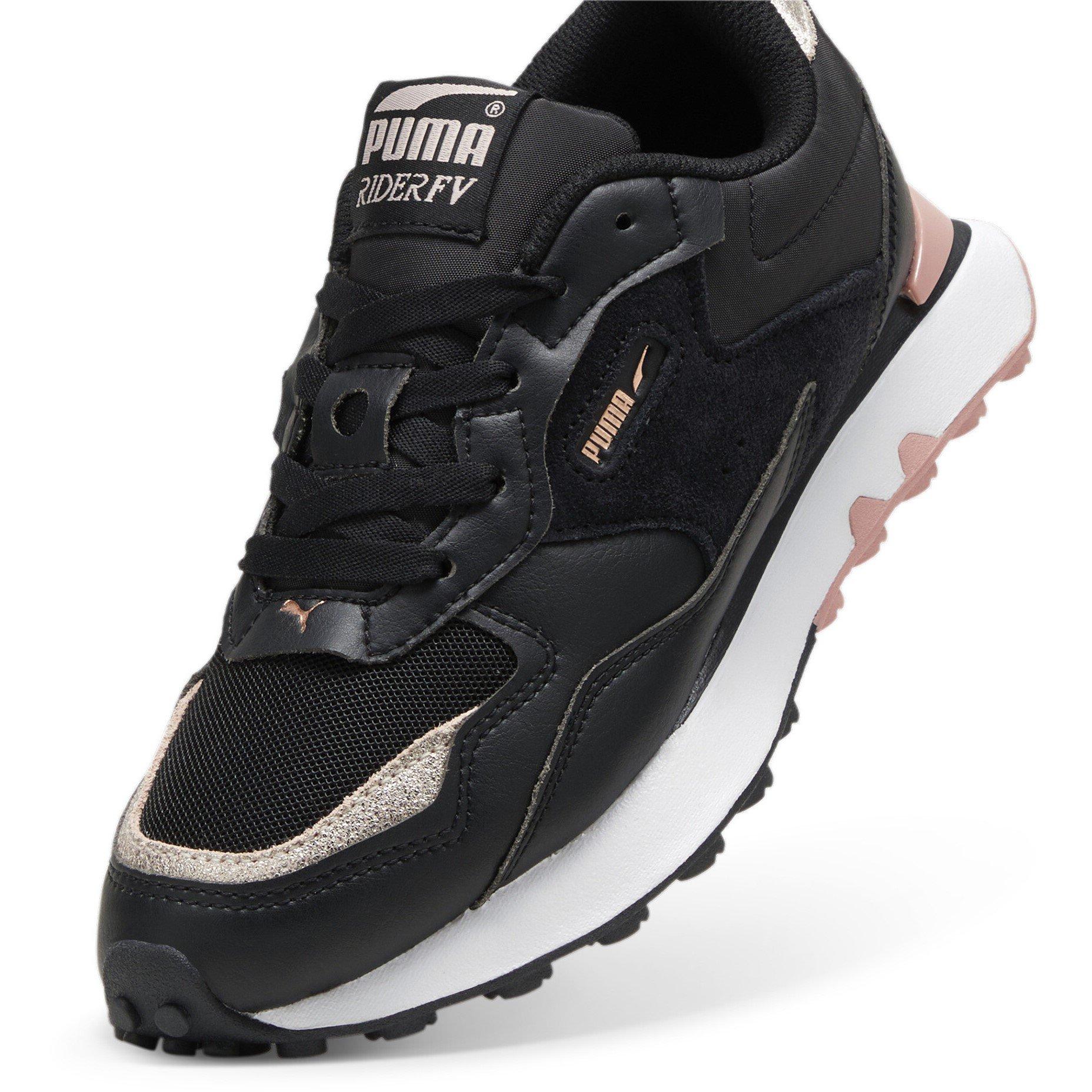 Blk/Rose Gold  - Puma - Rider Glam Womens Training Shoes - 6