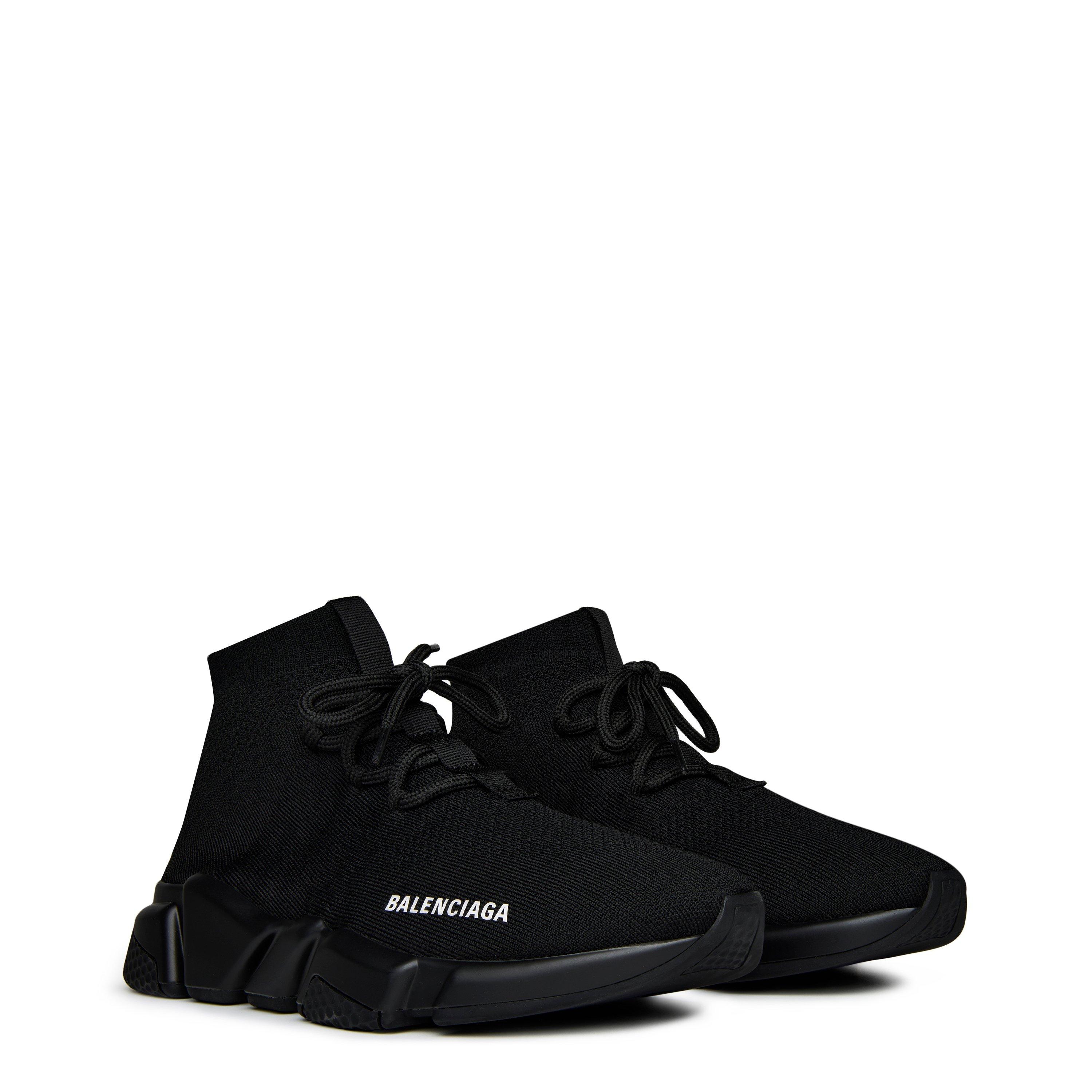 Blk/Blk 1013 - Balenciaga - Speed Lace Trainers - 4