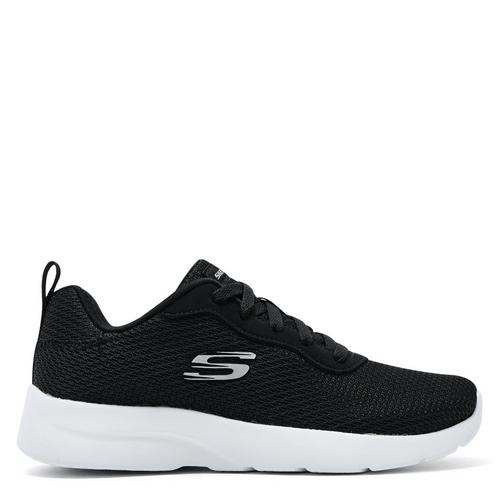 Black/White - Skechers - Dynamight 2.0 Power Plunge Womens Shoes