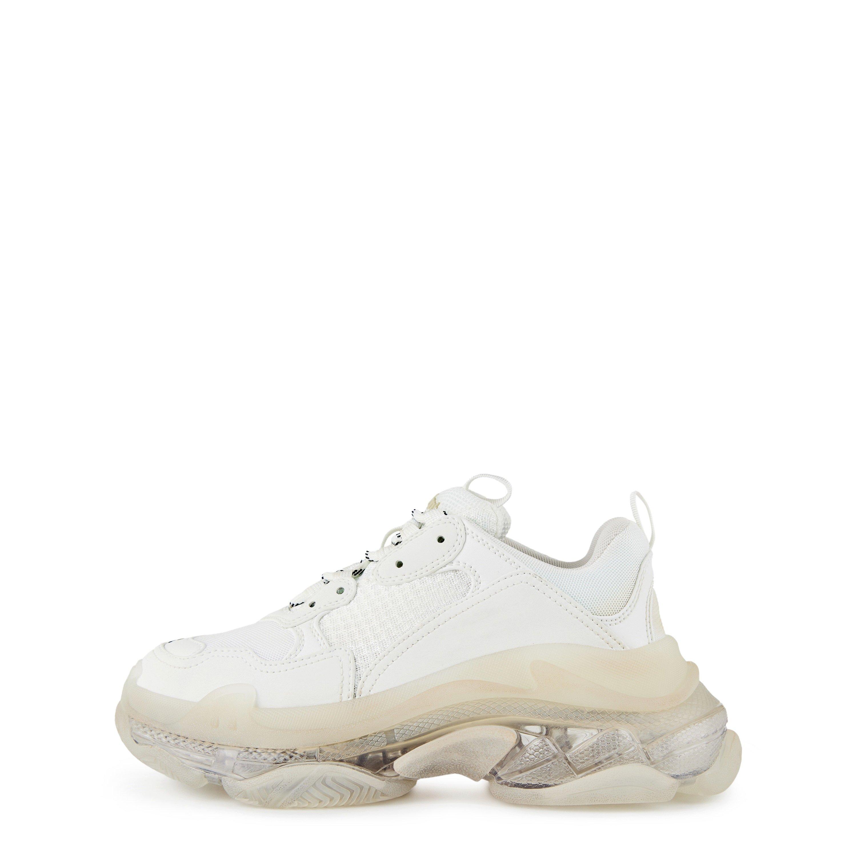 White 9000 - Balenciaga - Triple S Clear Sole Trainers - 3