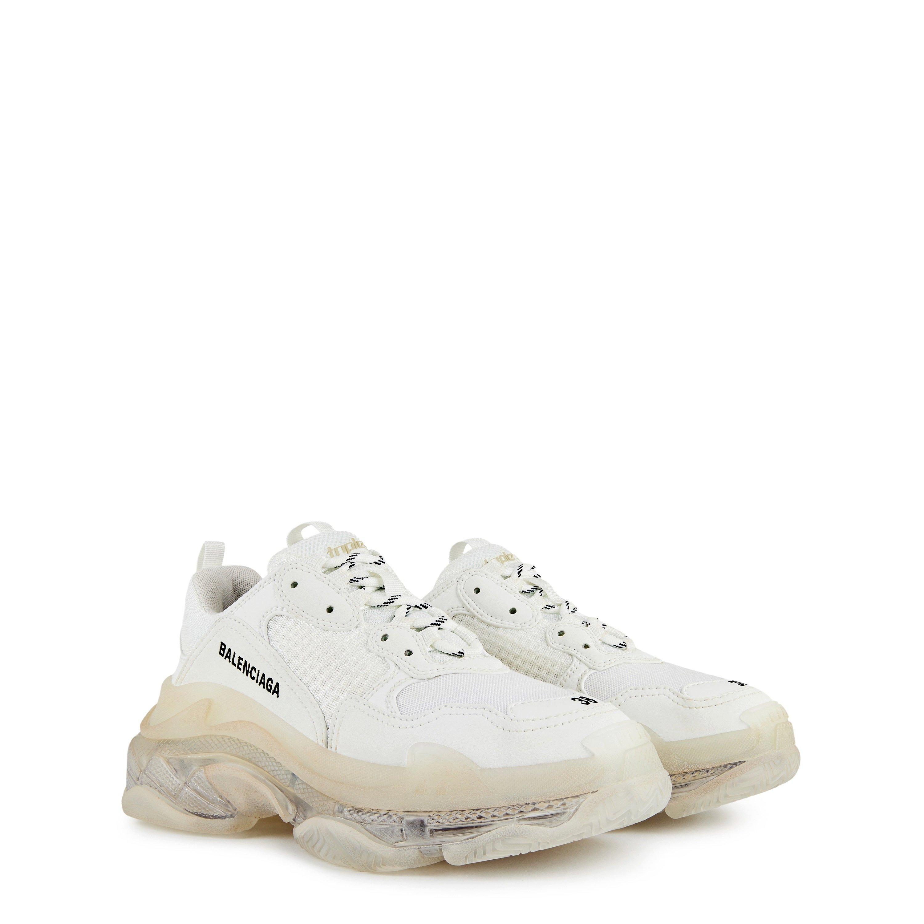 White 9000 - Balenciaga - Triple S Clear Sole Trainers - 4